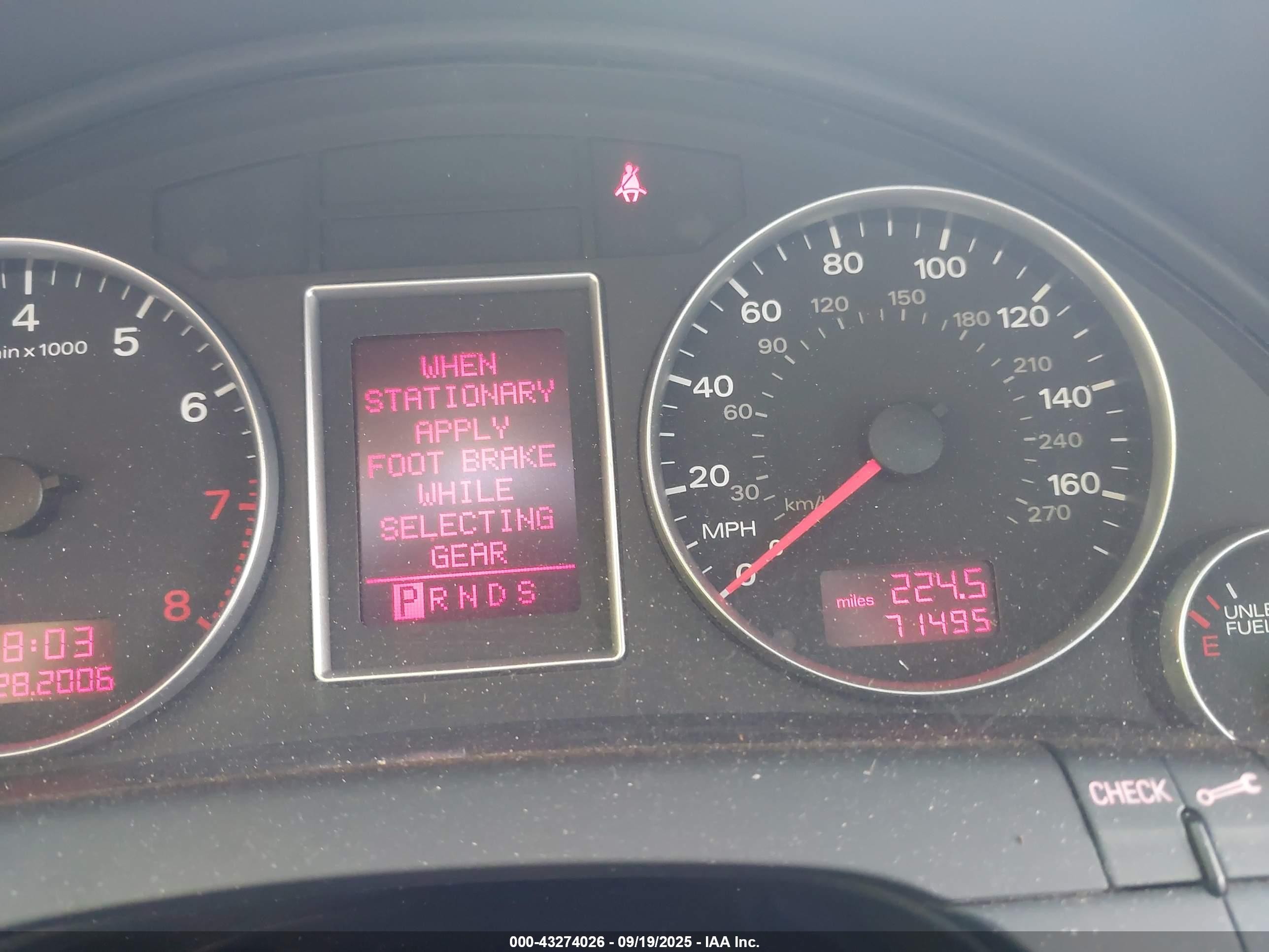 2008 Audi A4 2.0t/2.0t Special Edition Silver vin: WAUDF78E78A149727