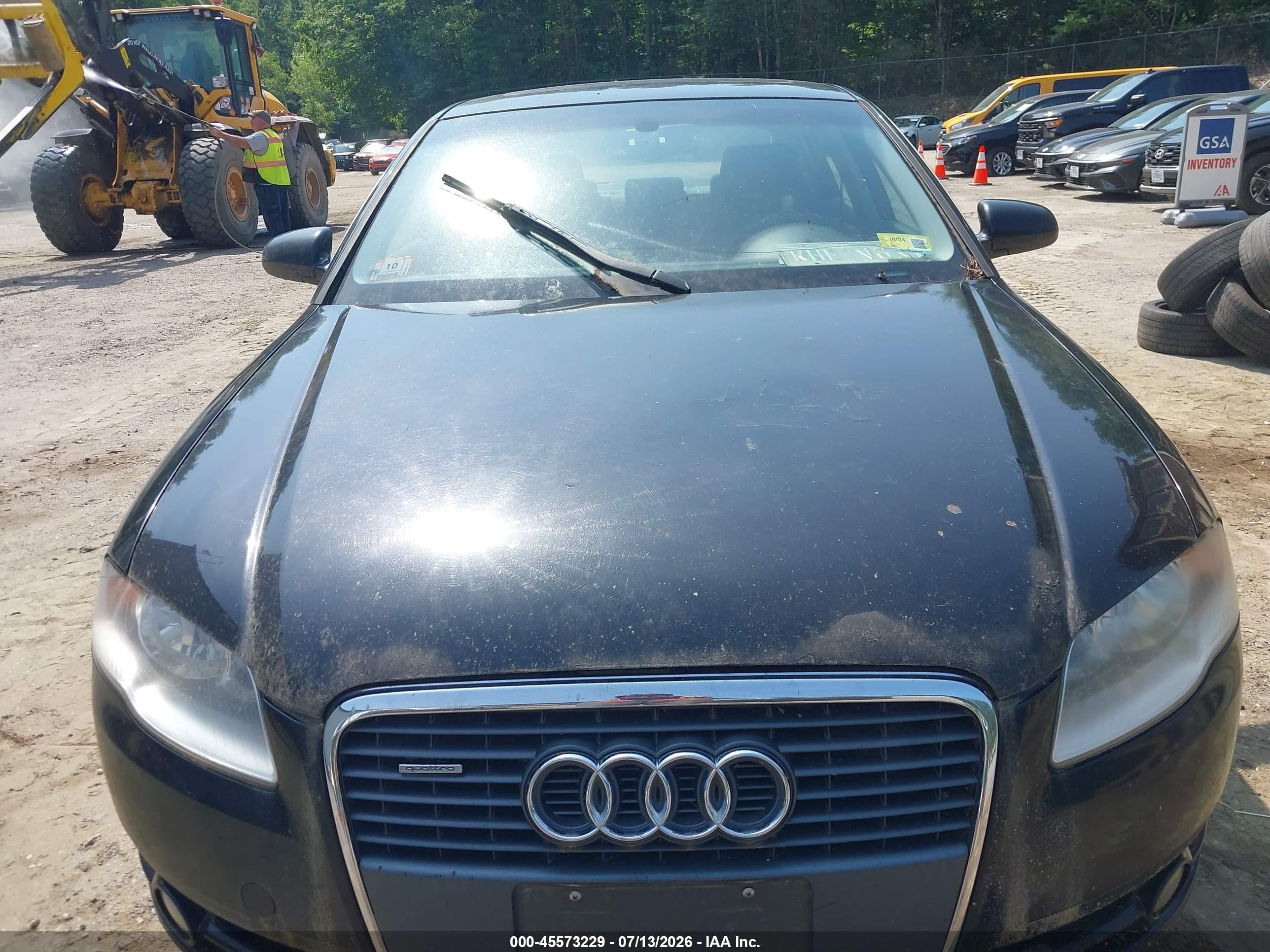 2006 Audi A4 2.0t Black vin: WAUDF78E86A055269
