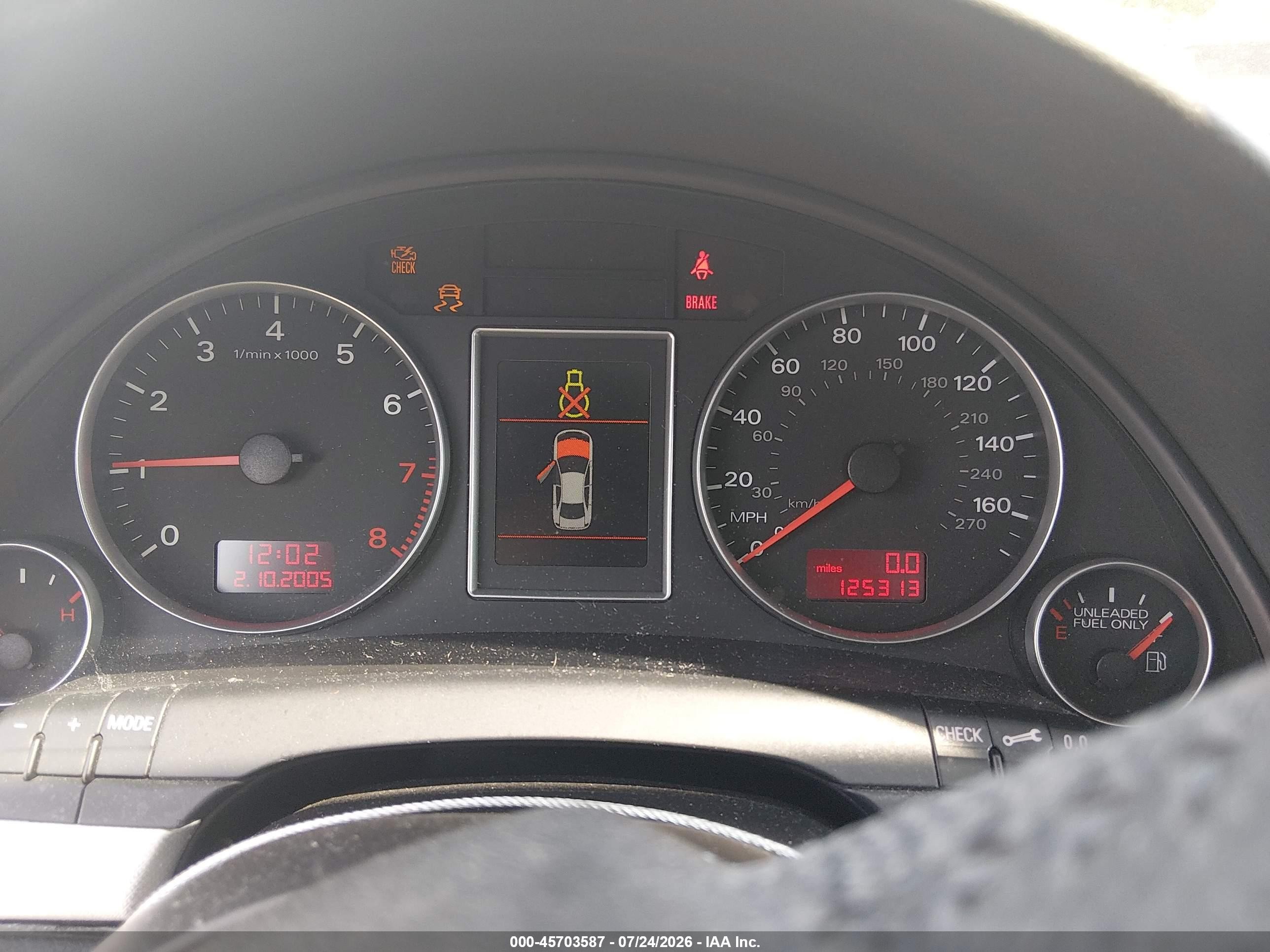 2006 Audi A4 2.0t Black vin: WAUDF78E86A105720