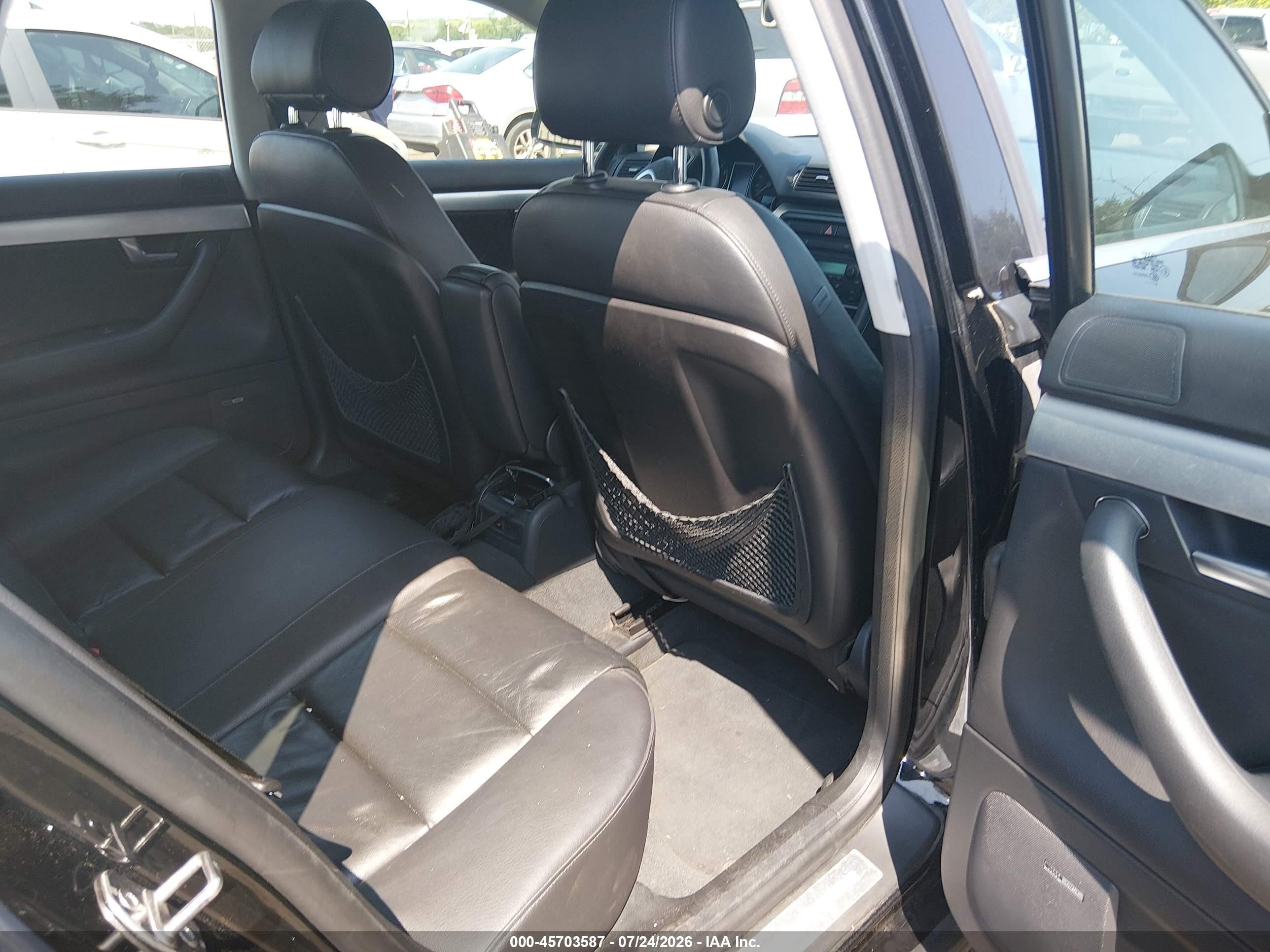 2006 Audi A4 2.0t Black vin: WAUDF78E86A105720
