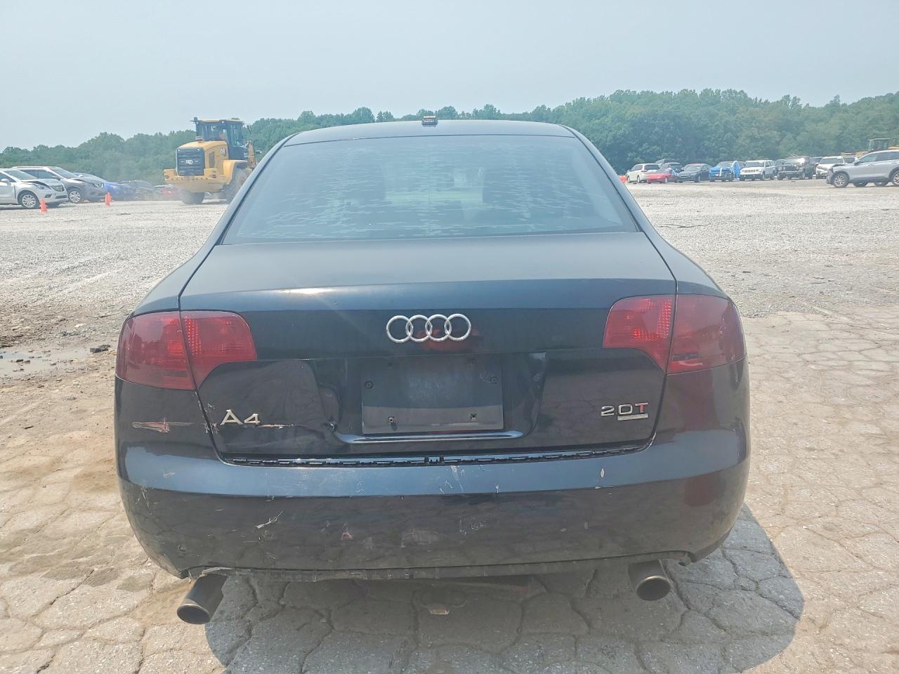 2006 Audi A4 2.0t Quattro Black vin: WAUDF78E86A240602