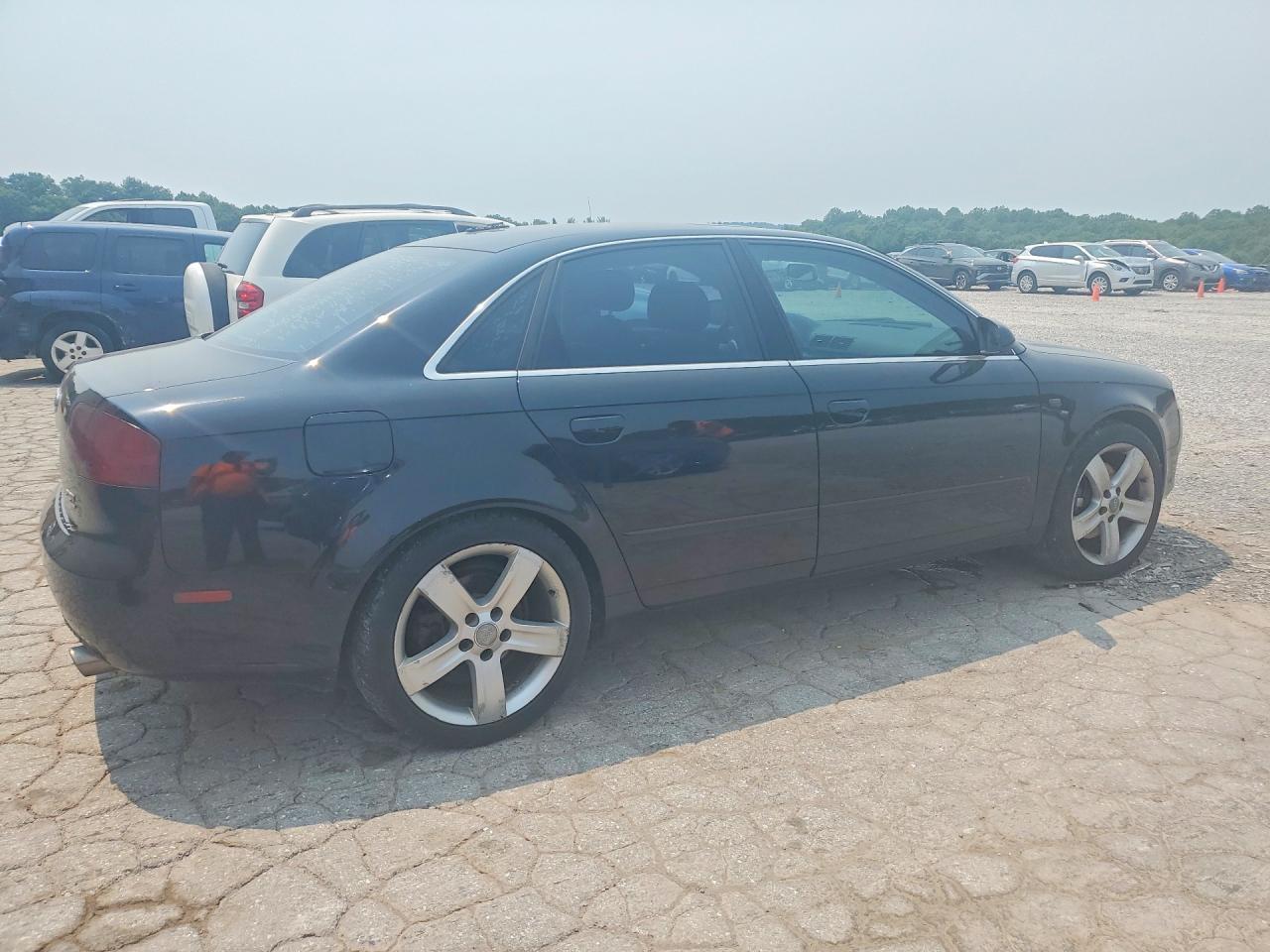 2006 Audi A4 2.0t Quattro Black vin: WAUDF78E86A240602