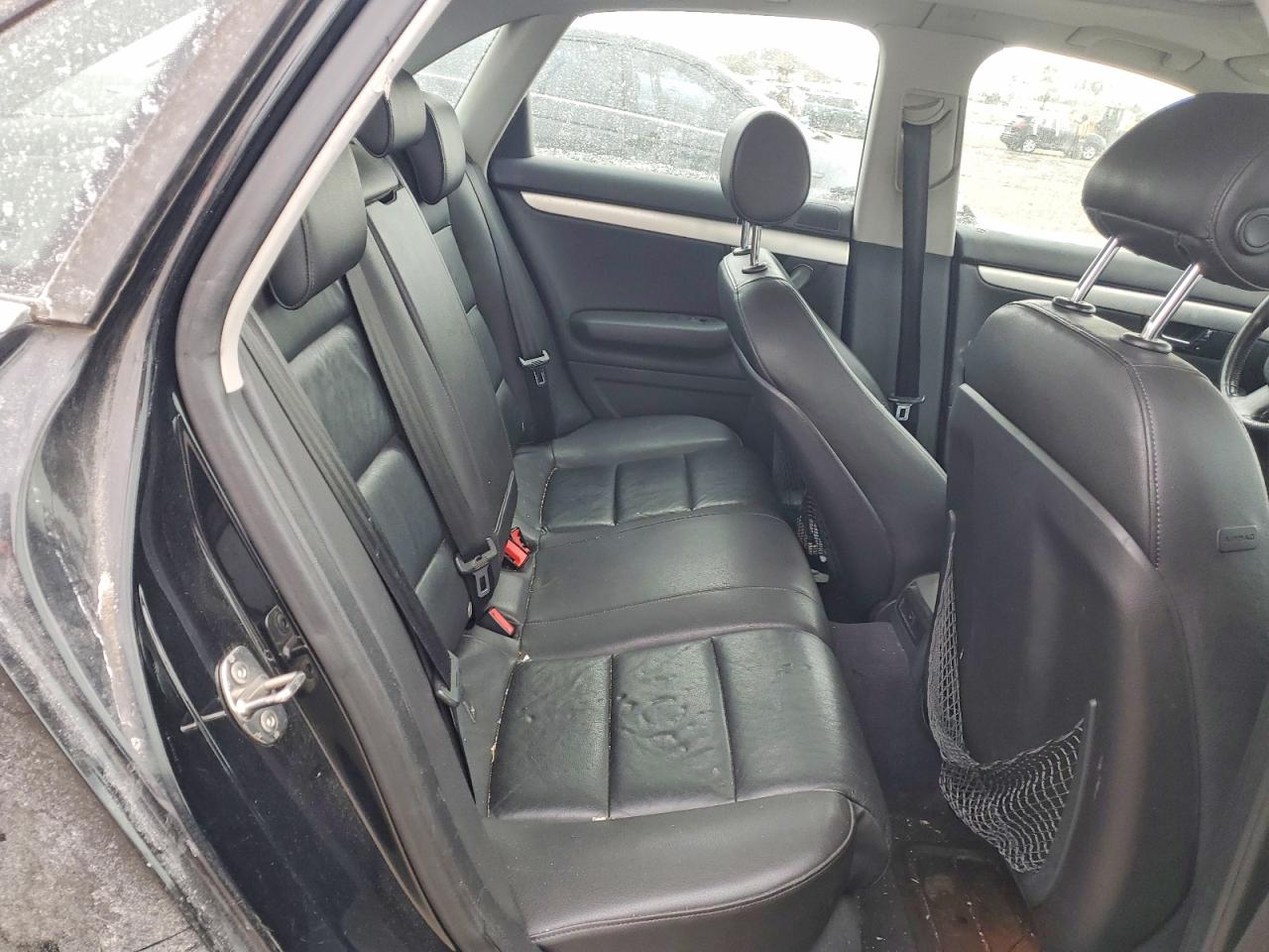 2006 Audi A4 2.0t Quattro Black vin: WAUDF78E86A266536