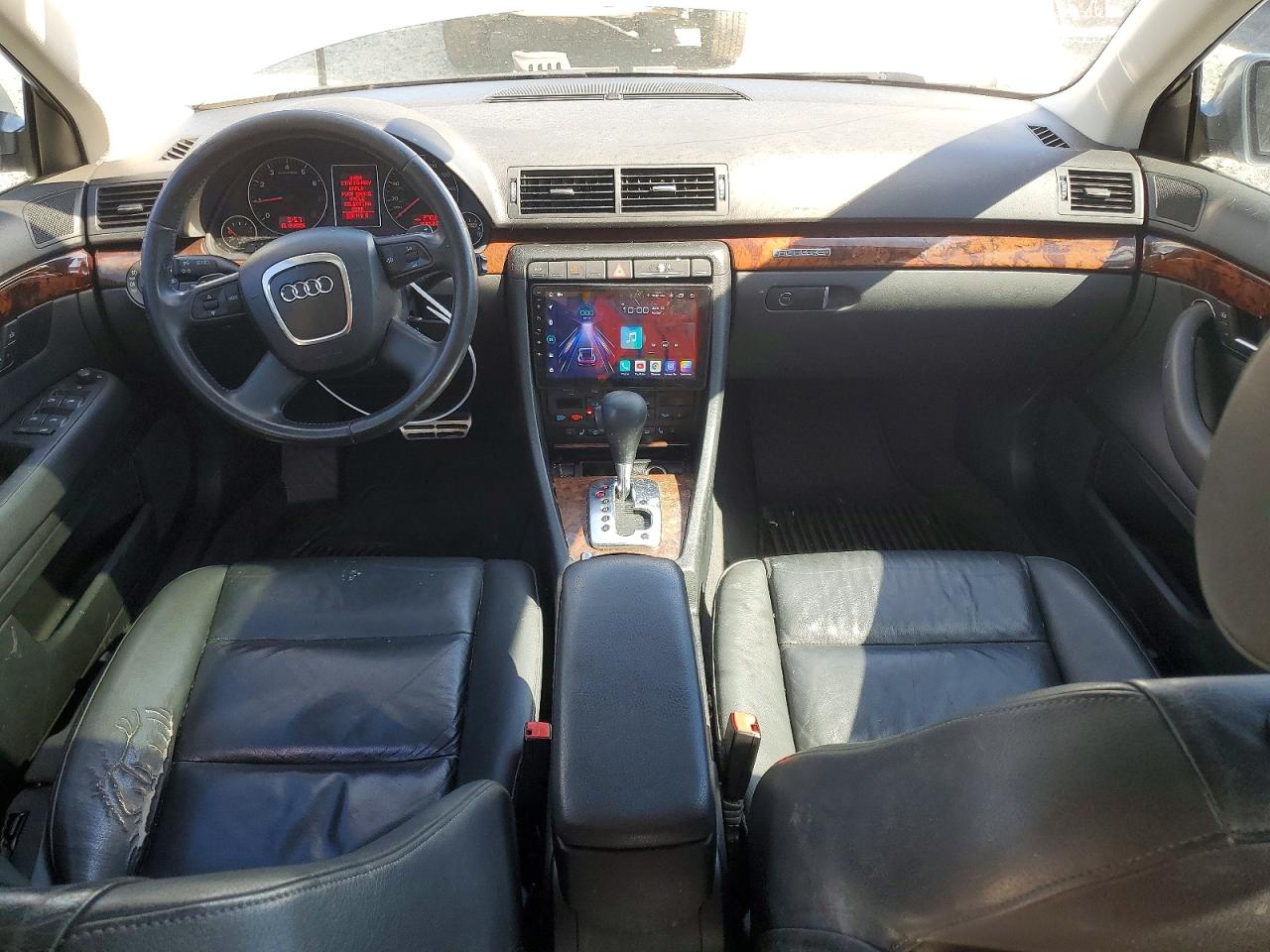 2008 Audi A4 2.0t Quattro Silver vin: WAUDF78E88A167220