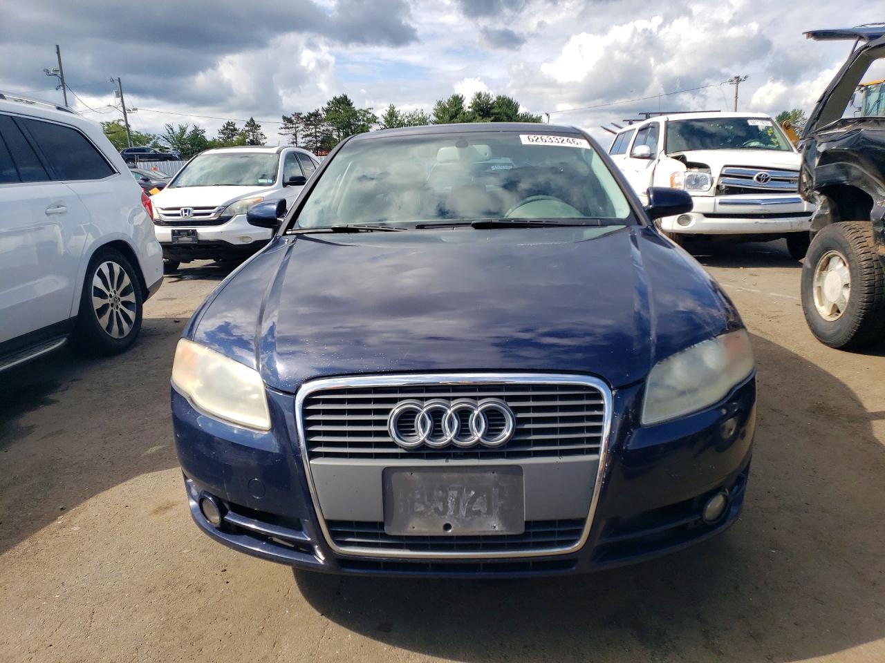 2006 Audi A4 2.0t Quattro Blue vin: WAUDF78E96A165621