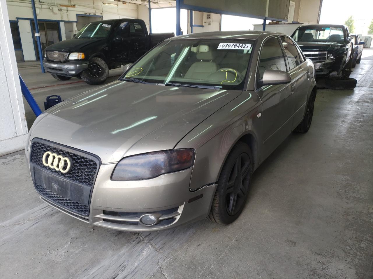 2006 Audi A4 2.0t Quattro Tan vin: WAUDF78E96A241368