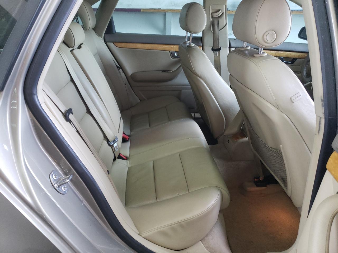 2006 Audi A4 2.0t Quattro Tan vin: WAUDF78E96A241368