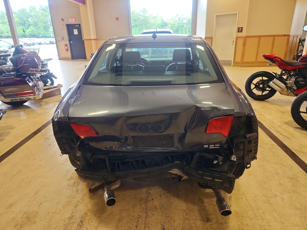 2007 Audi A4 2.0t Quattro Gray vin: WAUDF78E97A194408