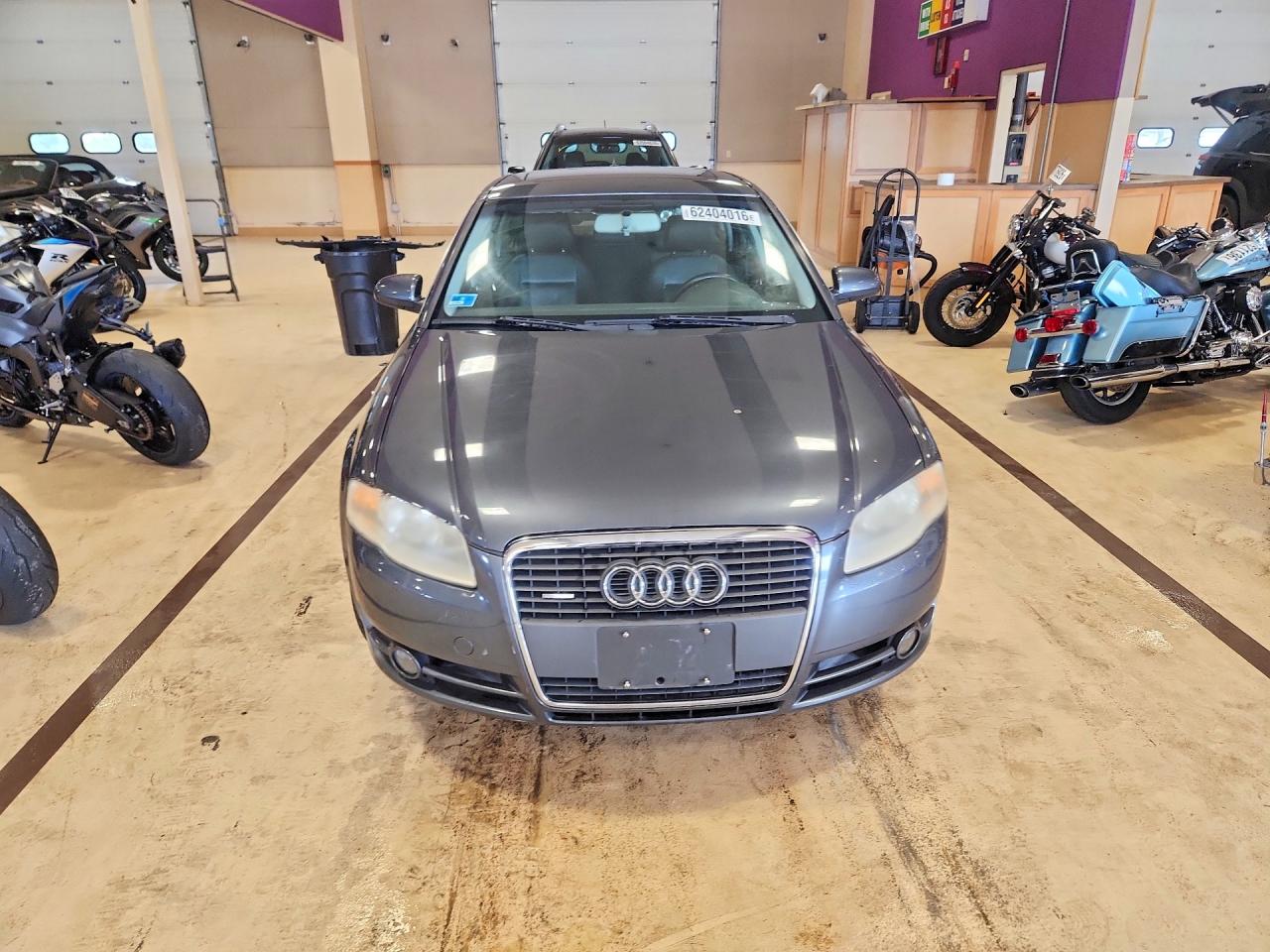2007 Audi A4 2.0t Quattro Gray vin: WAUDF78E97A194408