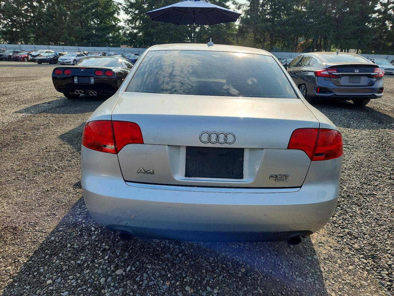 2007 Audi A4 2.0t Quattro Серебряный vin: WAUDF78E97A201311