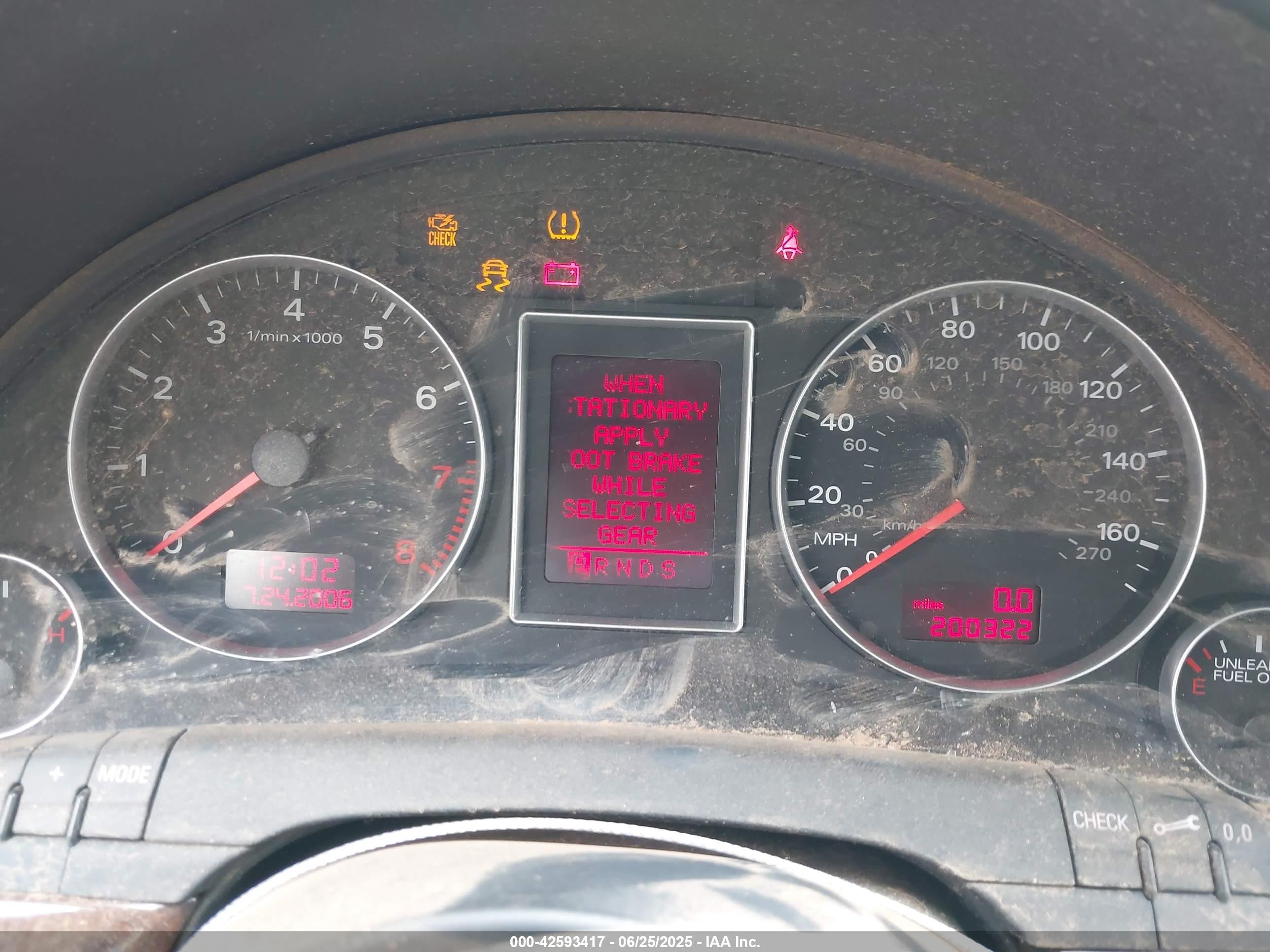 2008 Audi A4 2.0t Black vin: WAUDF78E98A126840