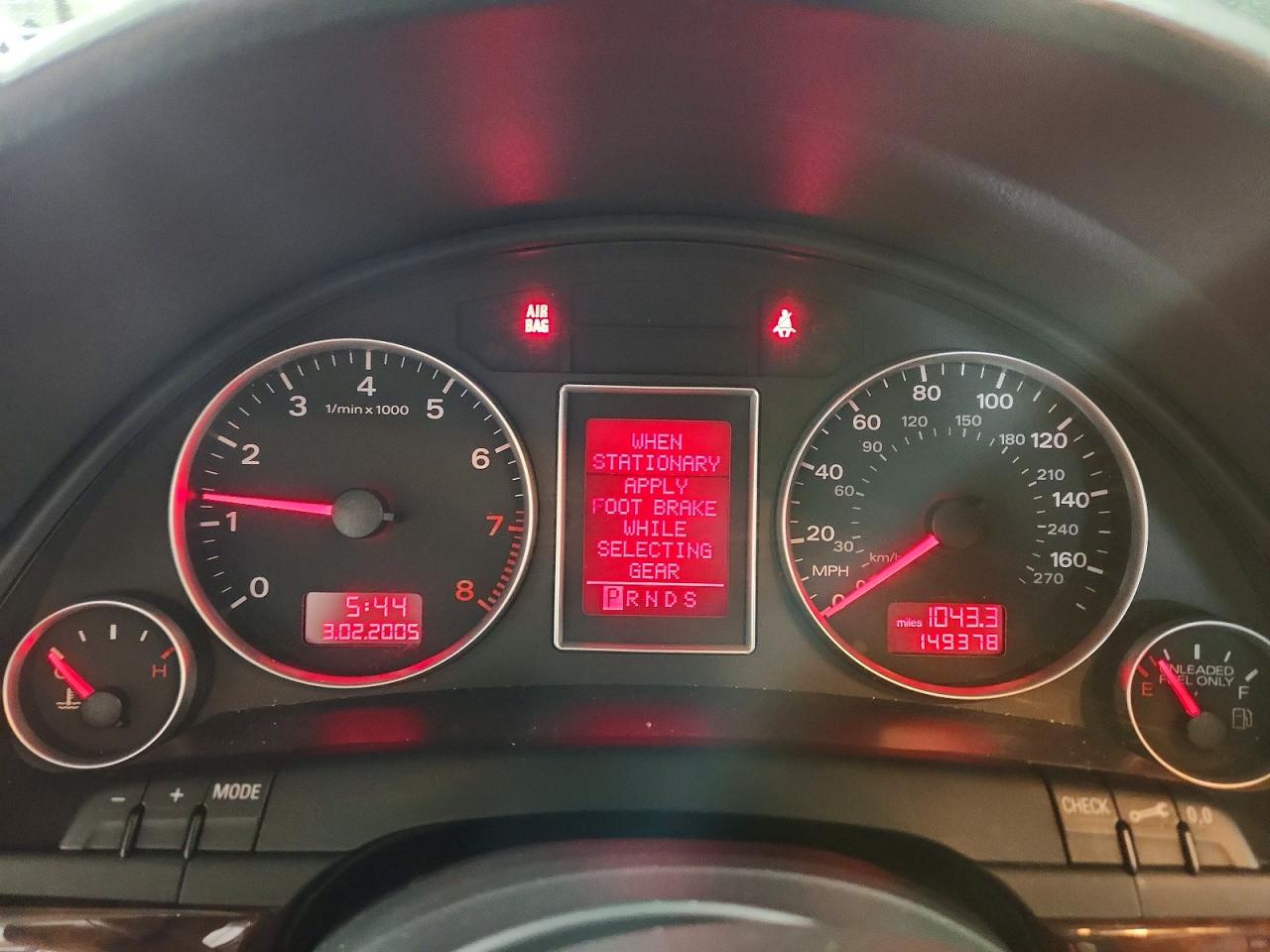 2006 Audi A4 Premium Plus Black vin: WAUDF78EX6A011077