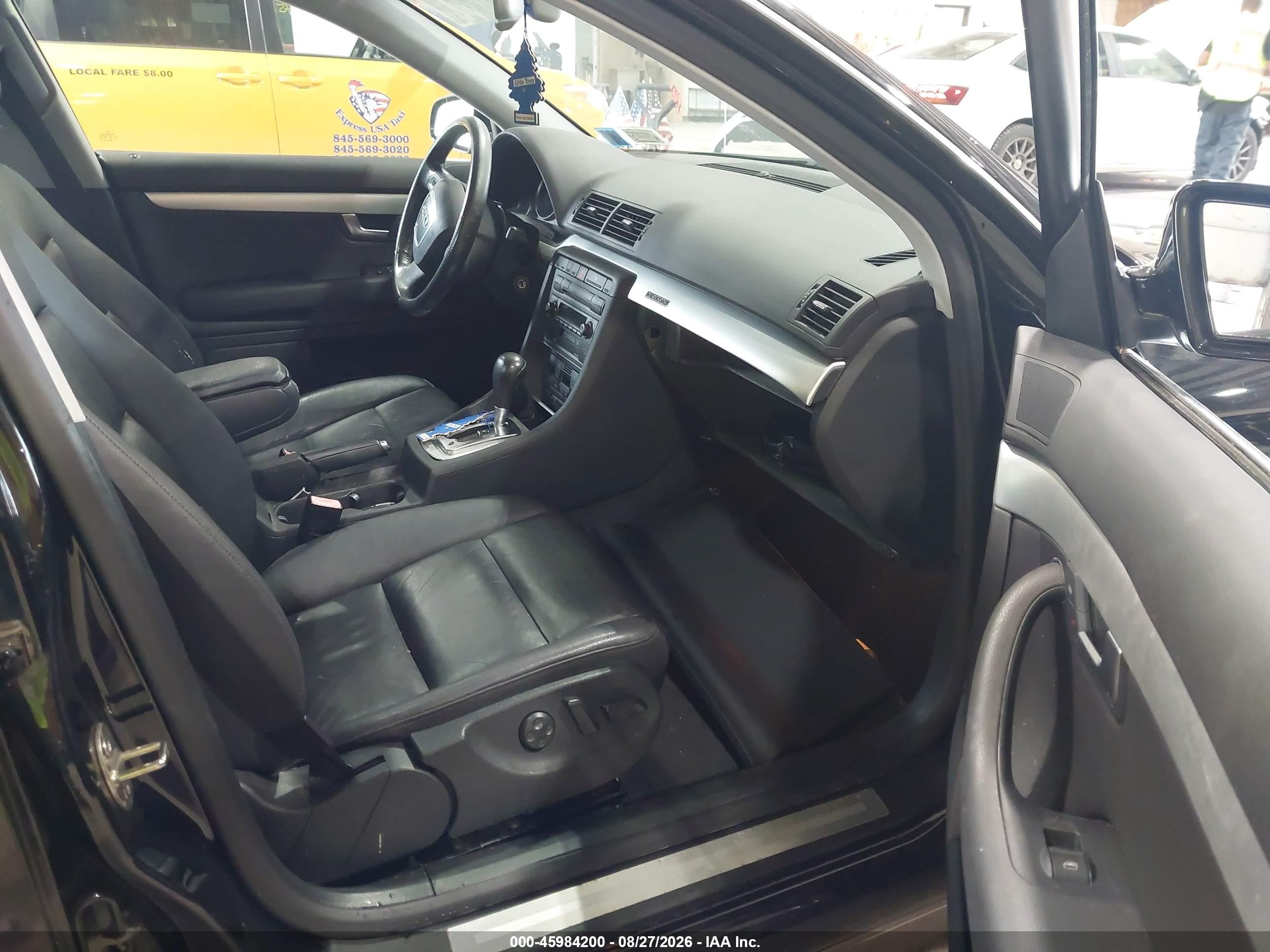 2006 Audi A4 2.0t Black vin: WAUDF78EX6A037405
