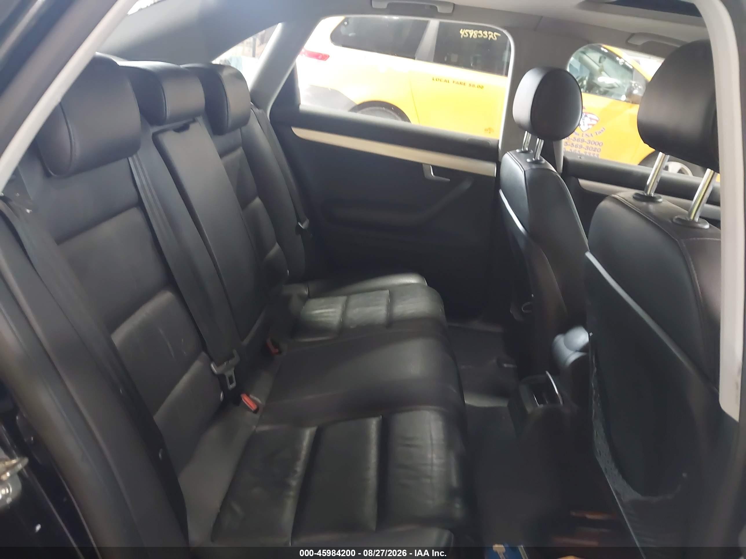 2006 Audi A4 2.0t Black vin: WAUDF78EX6A037405