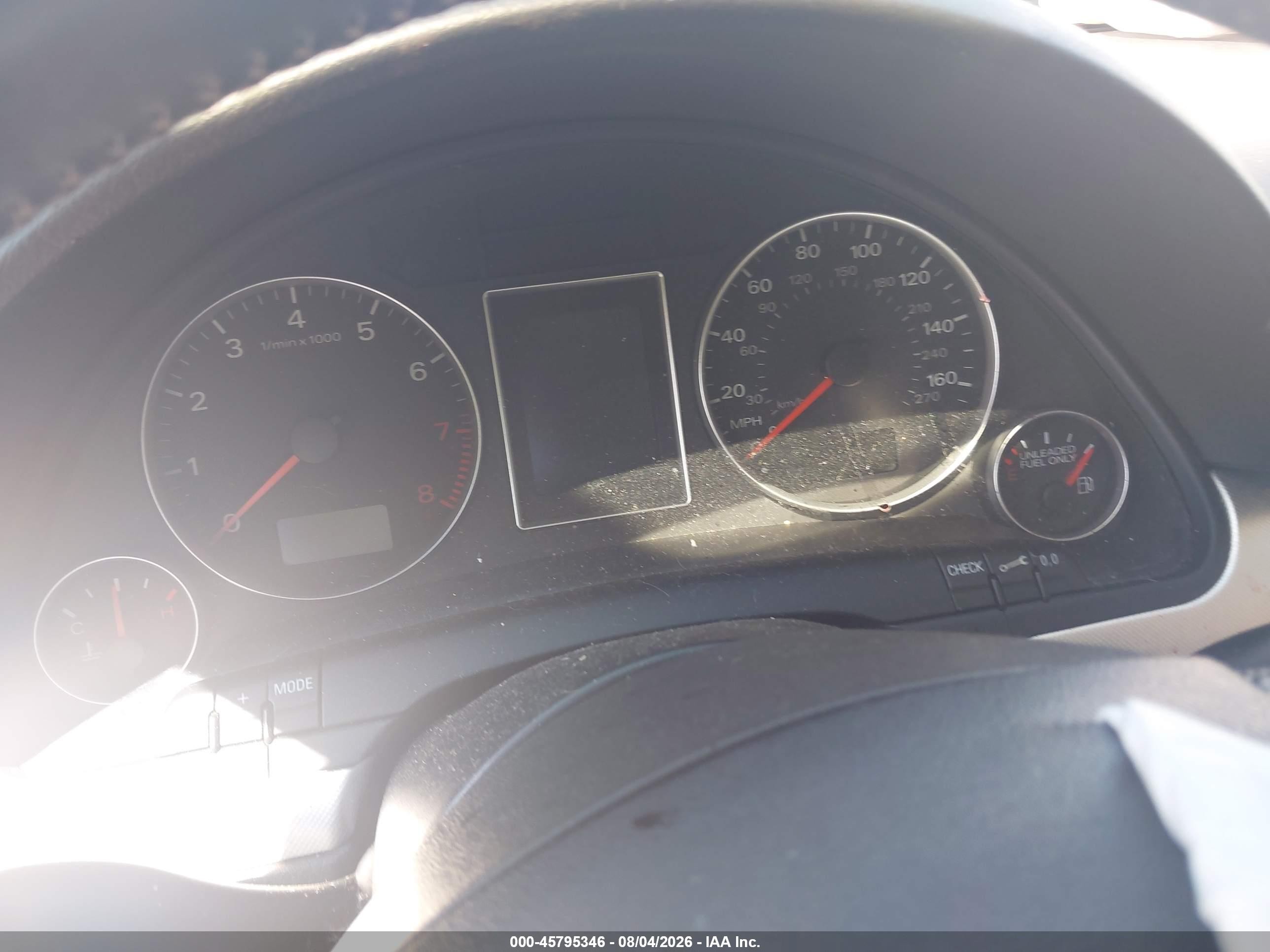 2006 Audi A4 2.0t Черный vin: WAUDF78EX6A201588
