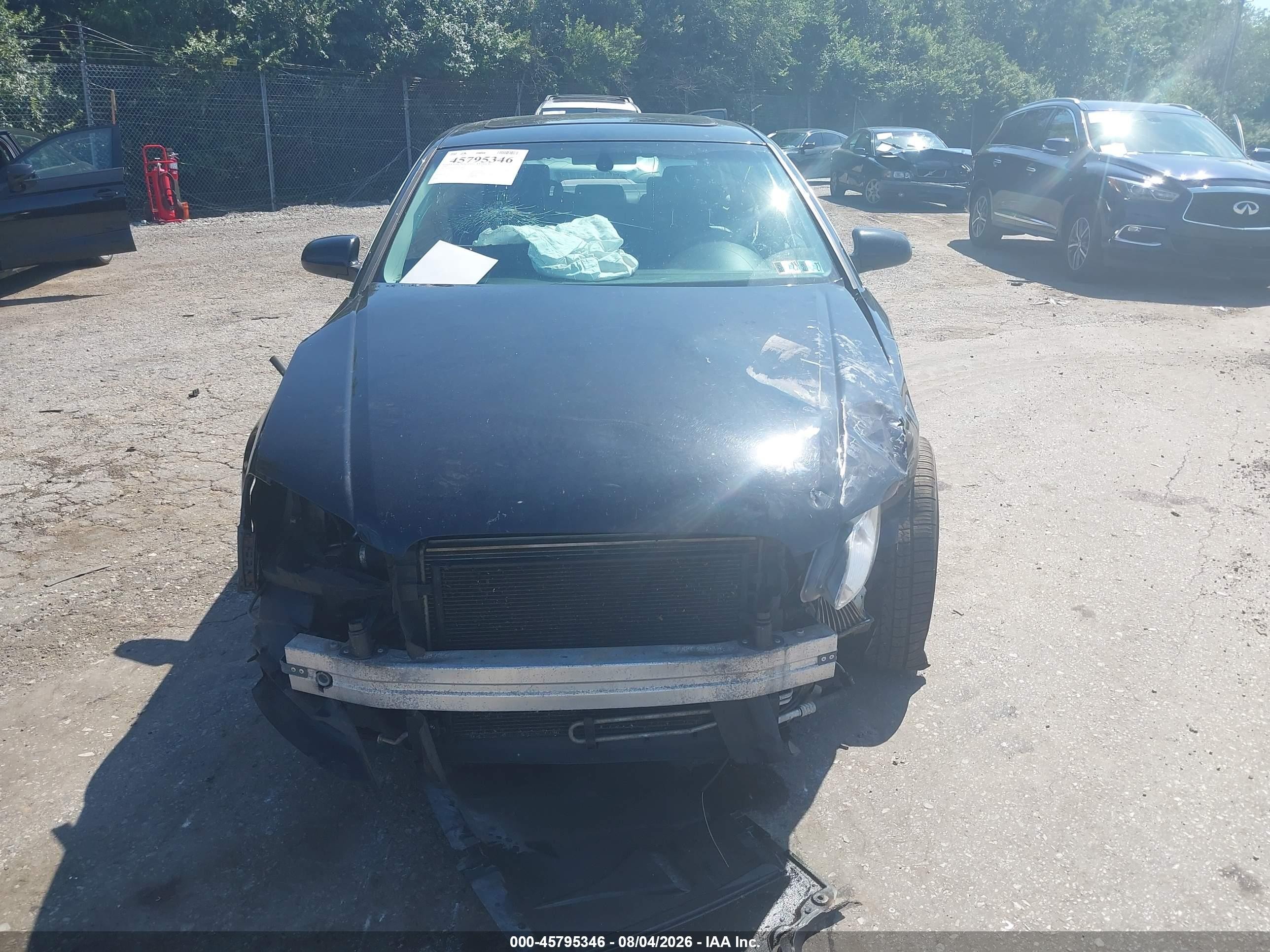 2006 Audi A4 2.0t Черный vin: WAUDF78EX6A201588