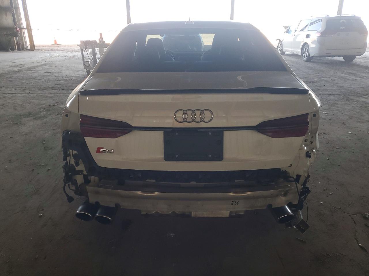 2020 Audi S6 Premium Plus White vin: WAUDFAF23LN085273