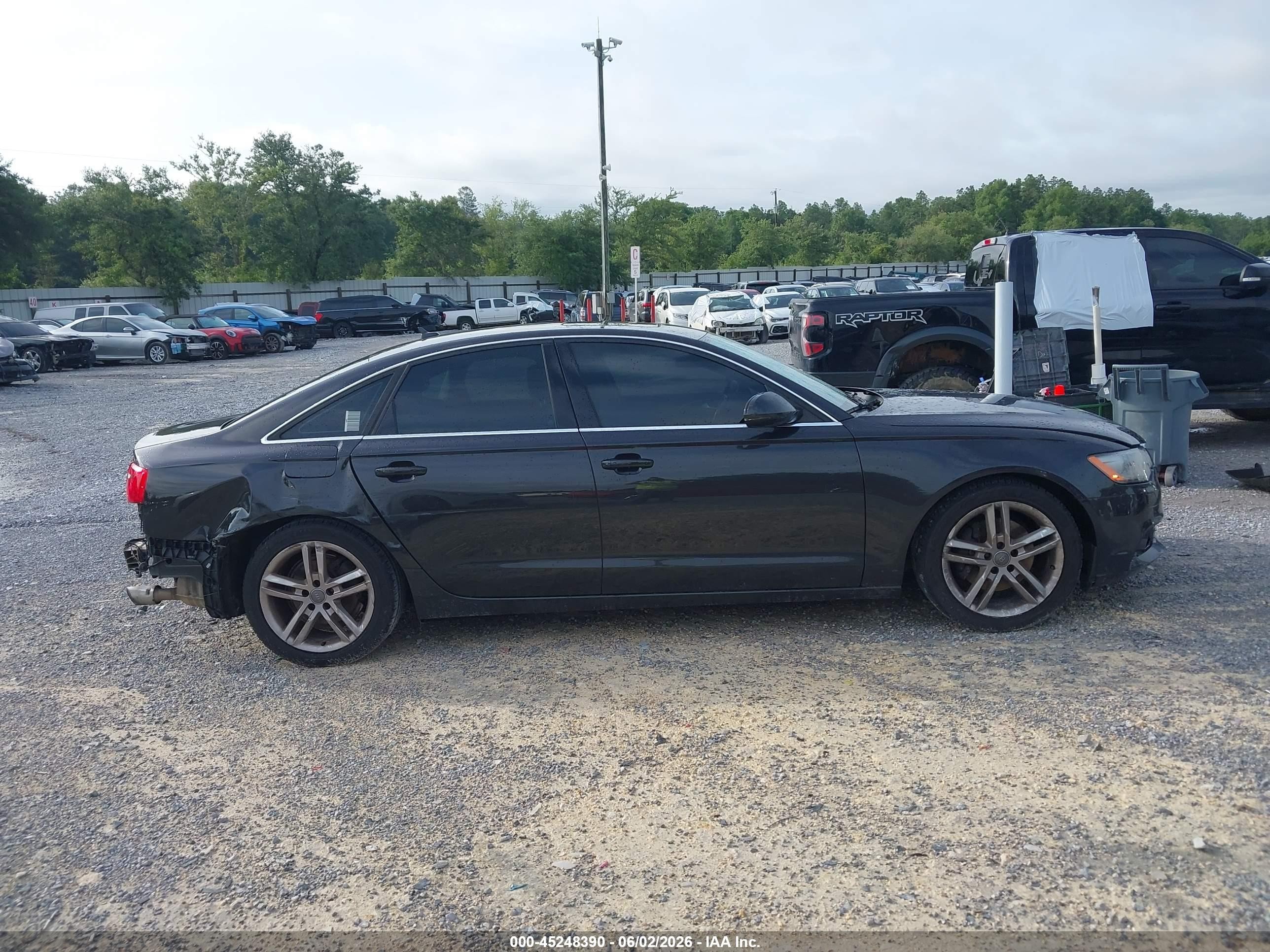 2012 Audi A6 2.0t Premium Gray vin: WAUDFAFC0CN143218