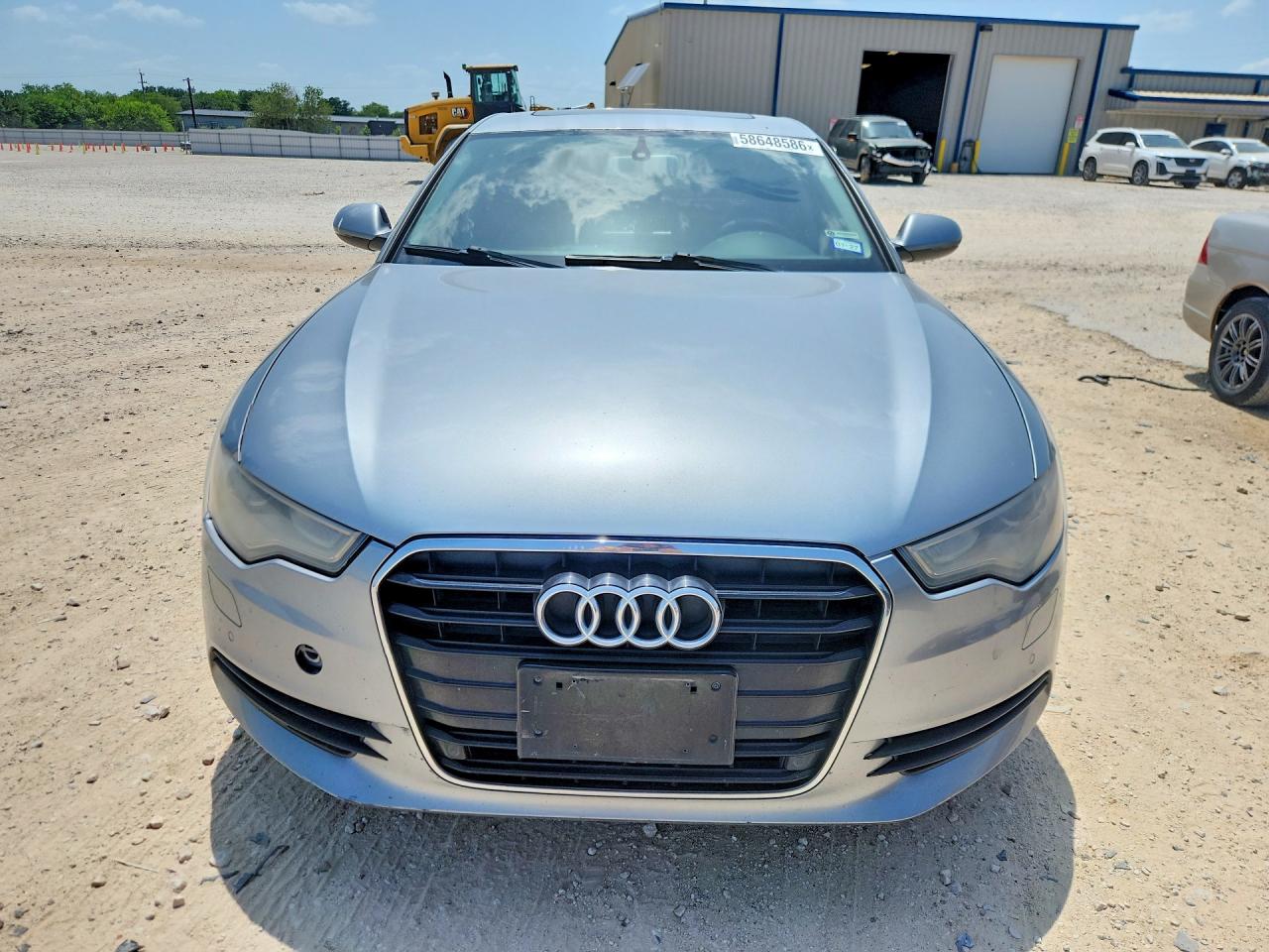 2012 Audi A6 Premium Plus Silver vin: WAUDFAFC0CN154932