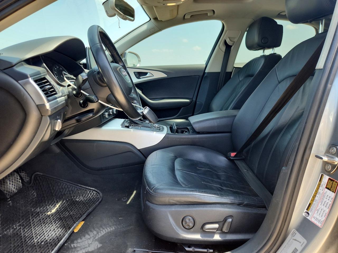 2012 Audi A6 Premium Plus Silver vin: WAUDFAFC0CN154932