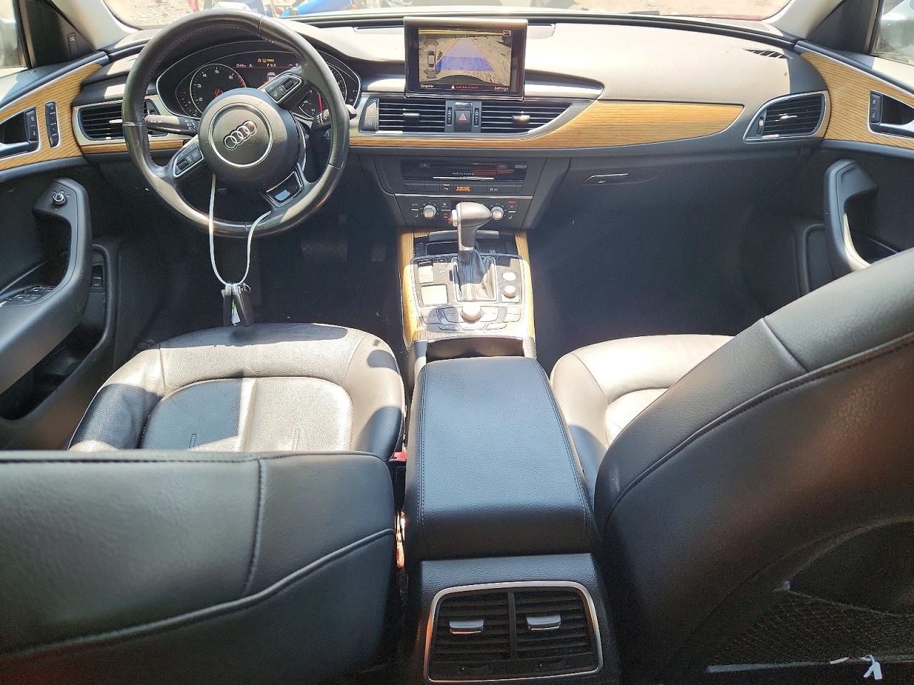 2012 Audi A6 Premium Plus Silver vin: WAUDFAFC1CN083515