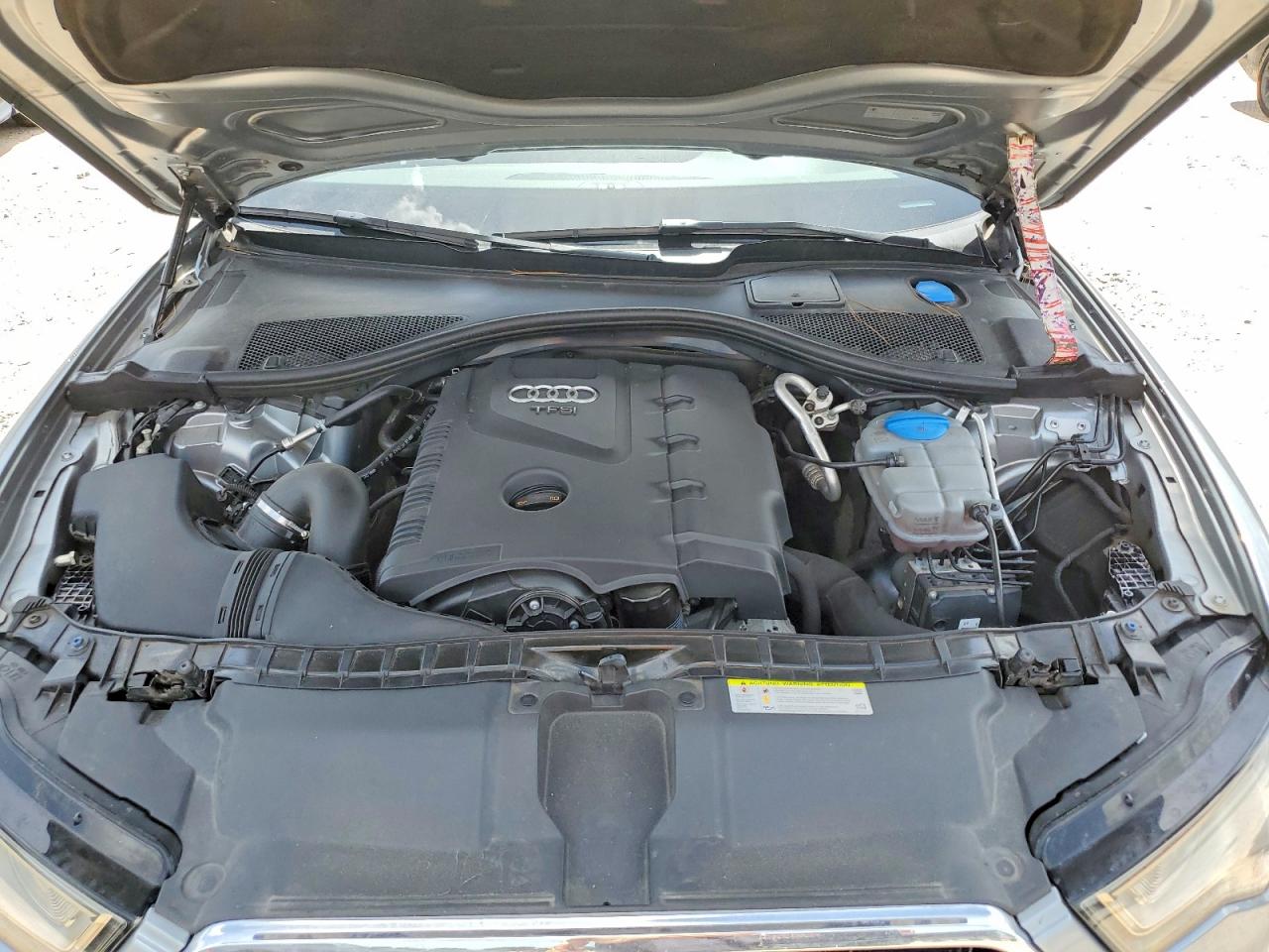 2012 Audi A6 Premium Plus Silver vin: WAUDFAFC2CN146783