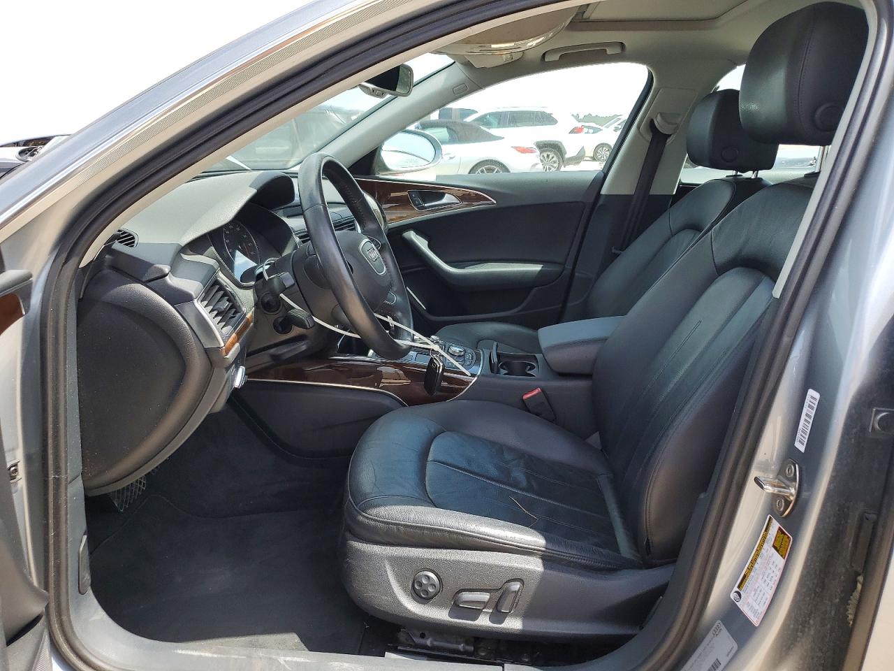 2012 Audi A6 Premium Plus Silver vin: WAUDFAFC2CN146783