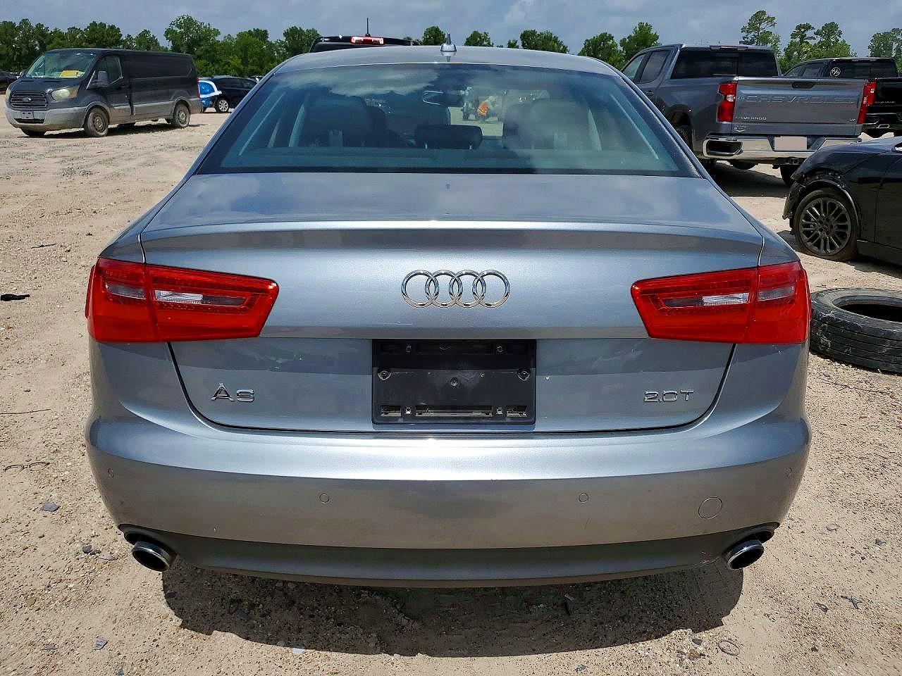 2012 Audi A6 Premium Plus Silver vin: WAUDFAFC2CN146783
