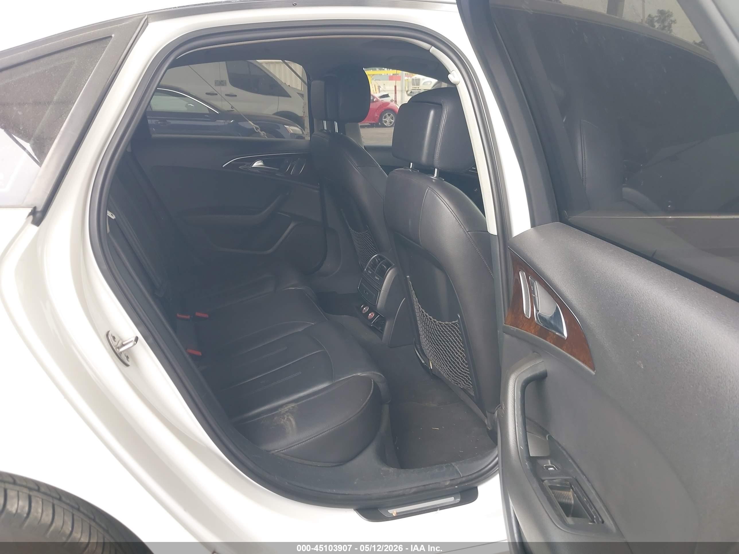 2013 Audi A6 2.0t Premium White vin: WAUDFAFC2DN152634