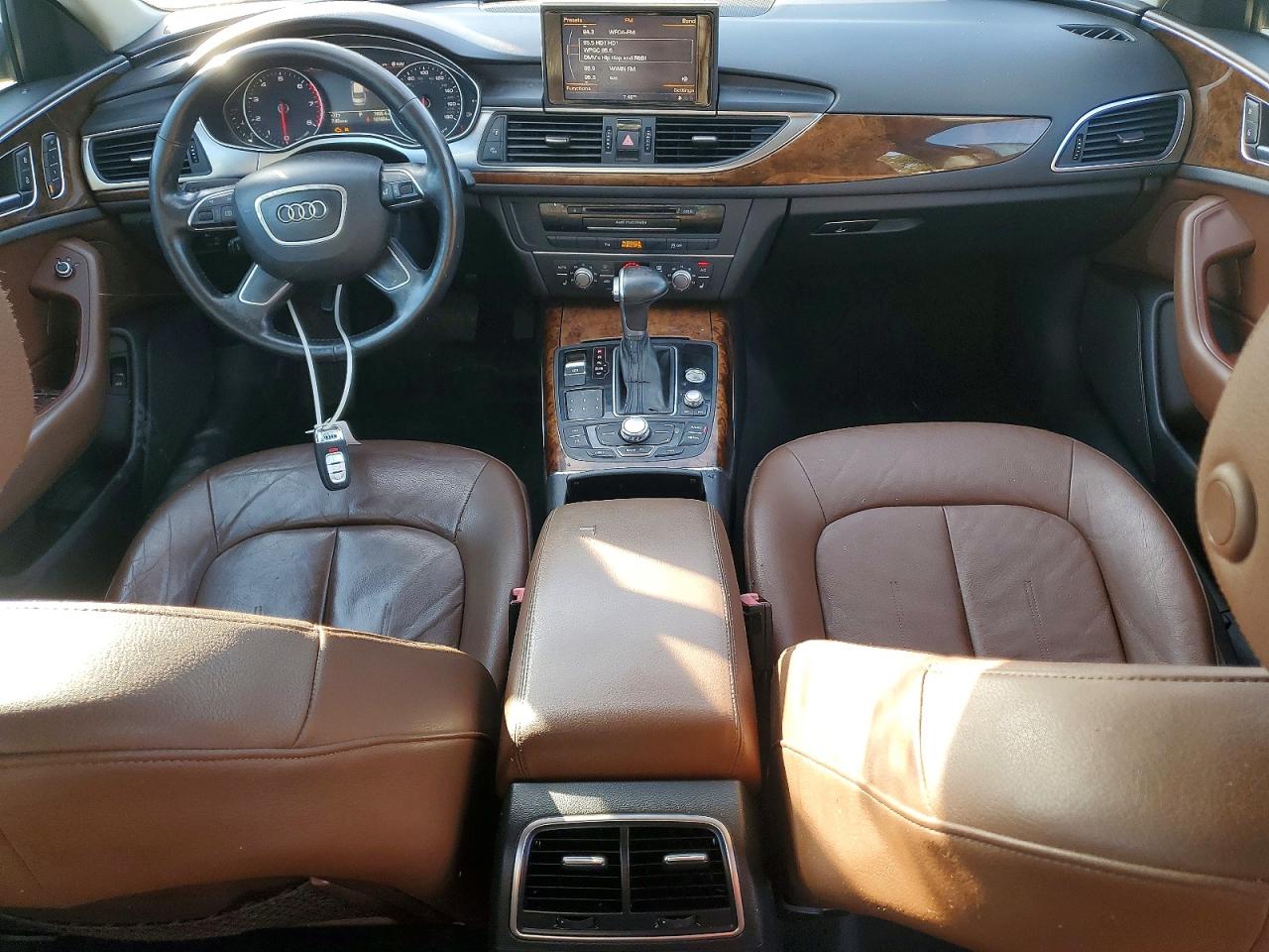 2014 Audi A6 Premium Plus Blue vin: WAUDFAFC3EN084961