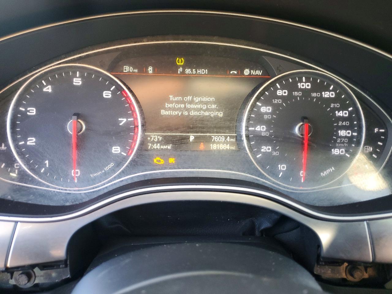 2014 Audi A6 Premium Plus Blue vin: WAUDFAFC3EN084961