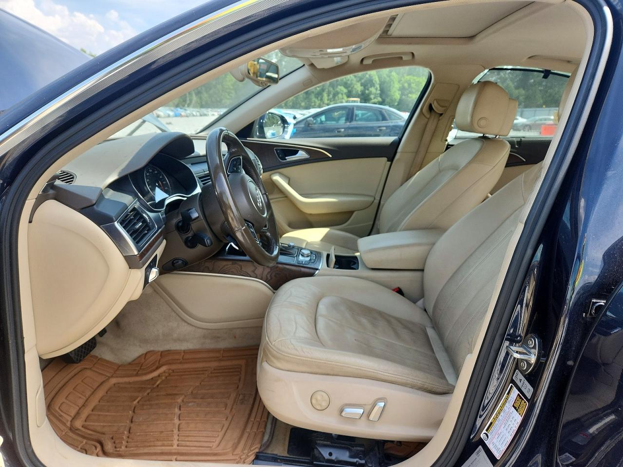 2016 Audi A6 Premium Plus Blue vin: WAUDFAFC3GN102278