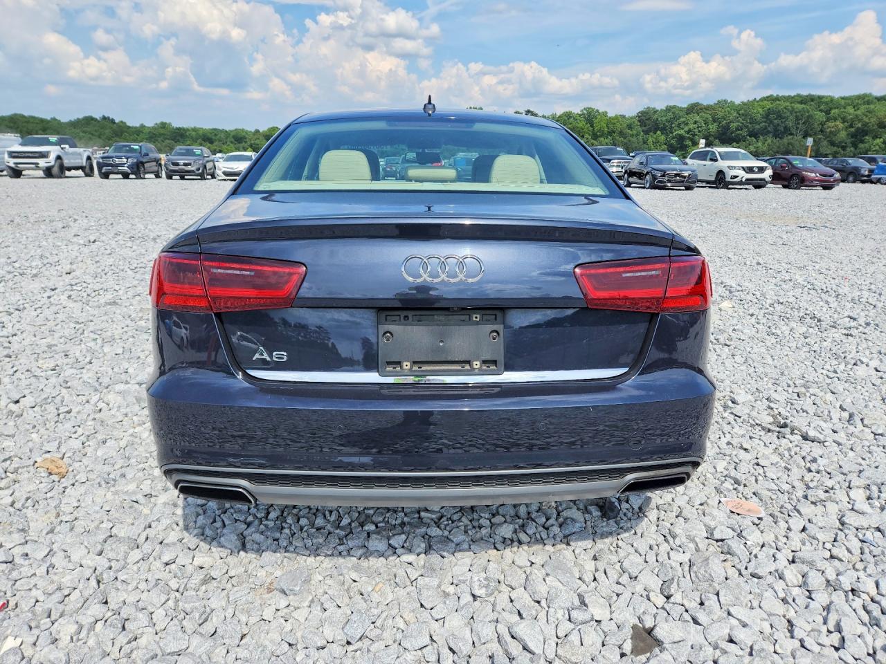 2016 Audi A6 Premium Plus Blue vin: WAUDFAFC3GN102278