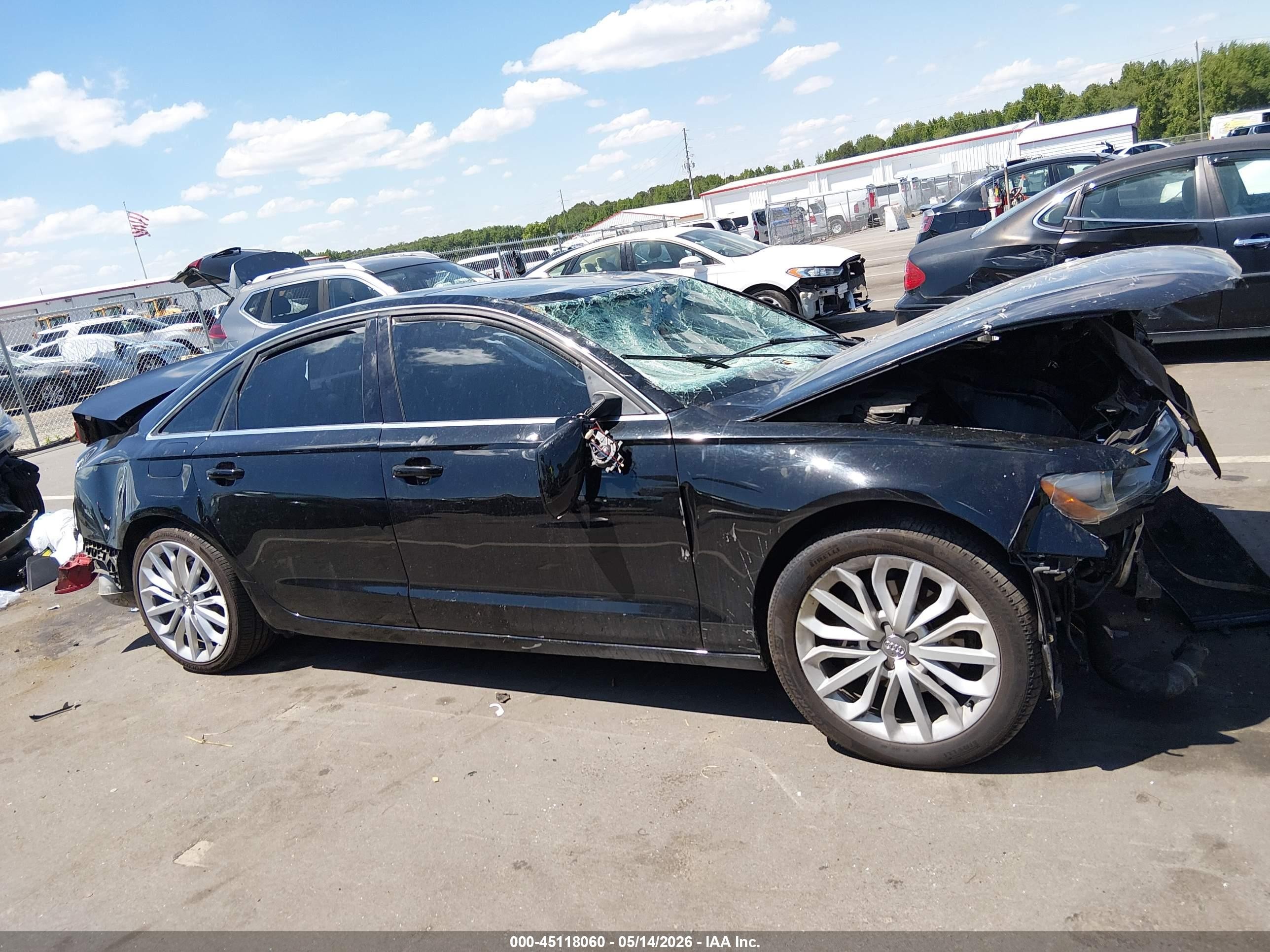 2012 Audi A6 2.0t Premium Black vin: WAUDFAFC4CN107564