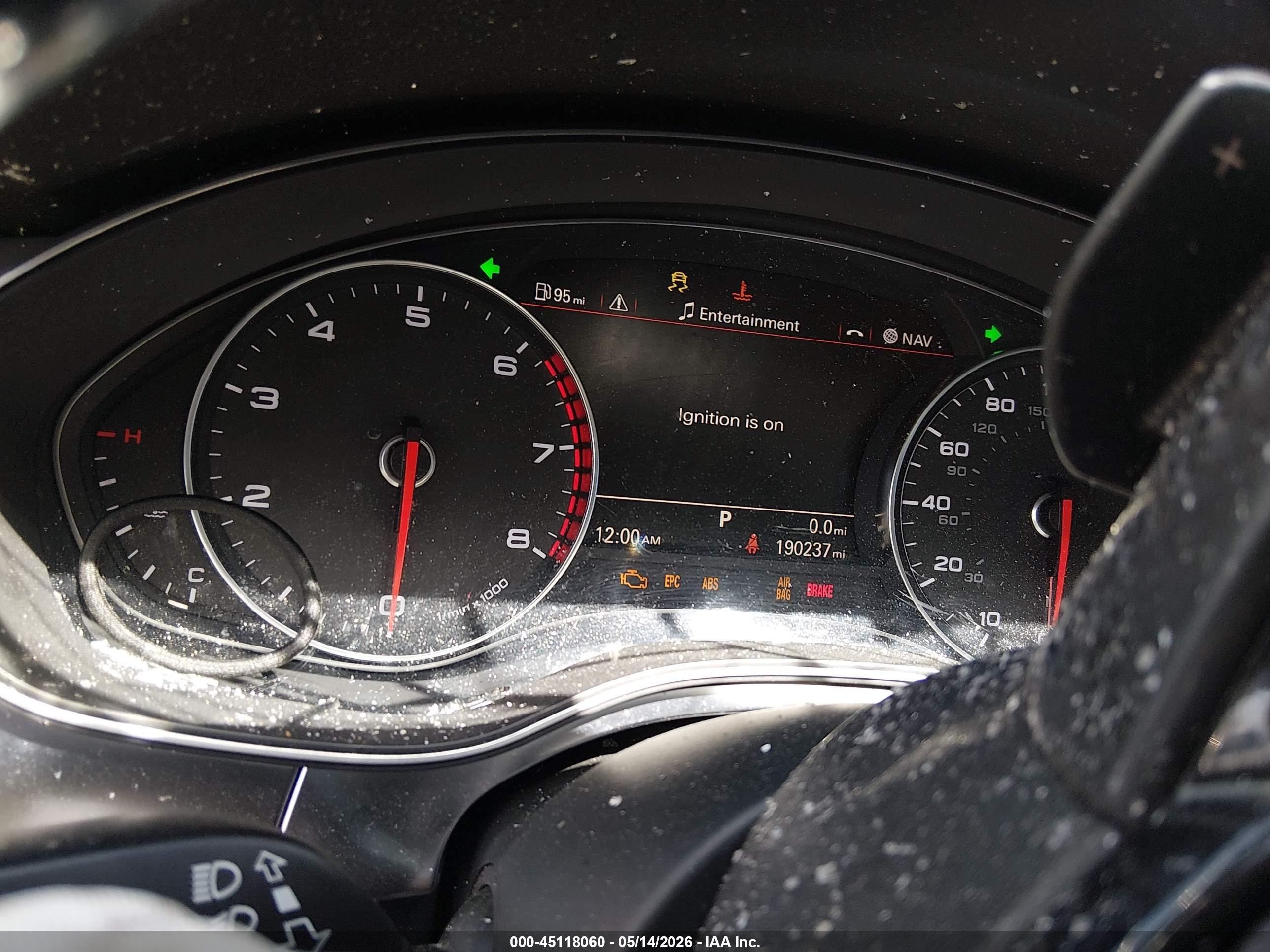 2012 Audi A6 2.0t Premium Black vin: WAUDFAFC4CN107564
