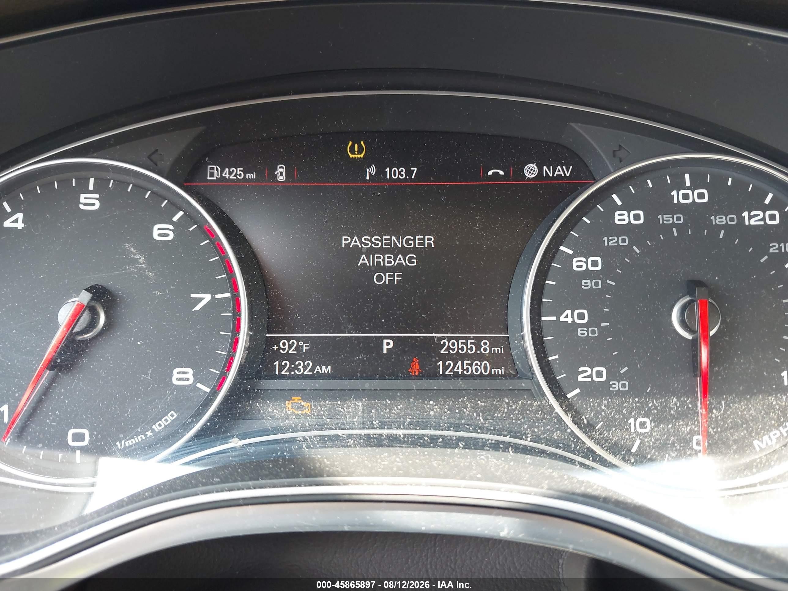 2012 Audi A6 2.0t Premium Plus Dark Blue vin: WAUDFAFC4CN168154