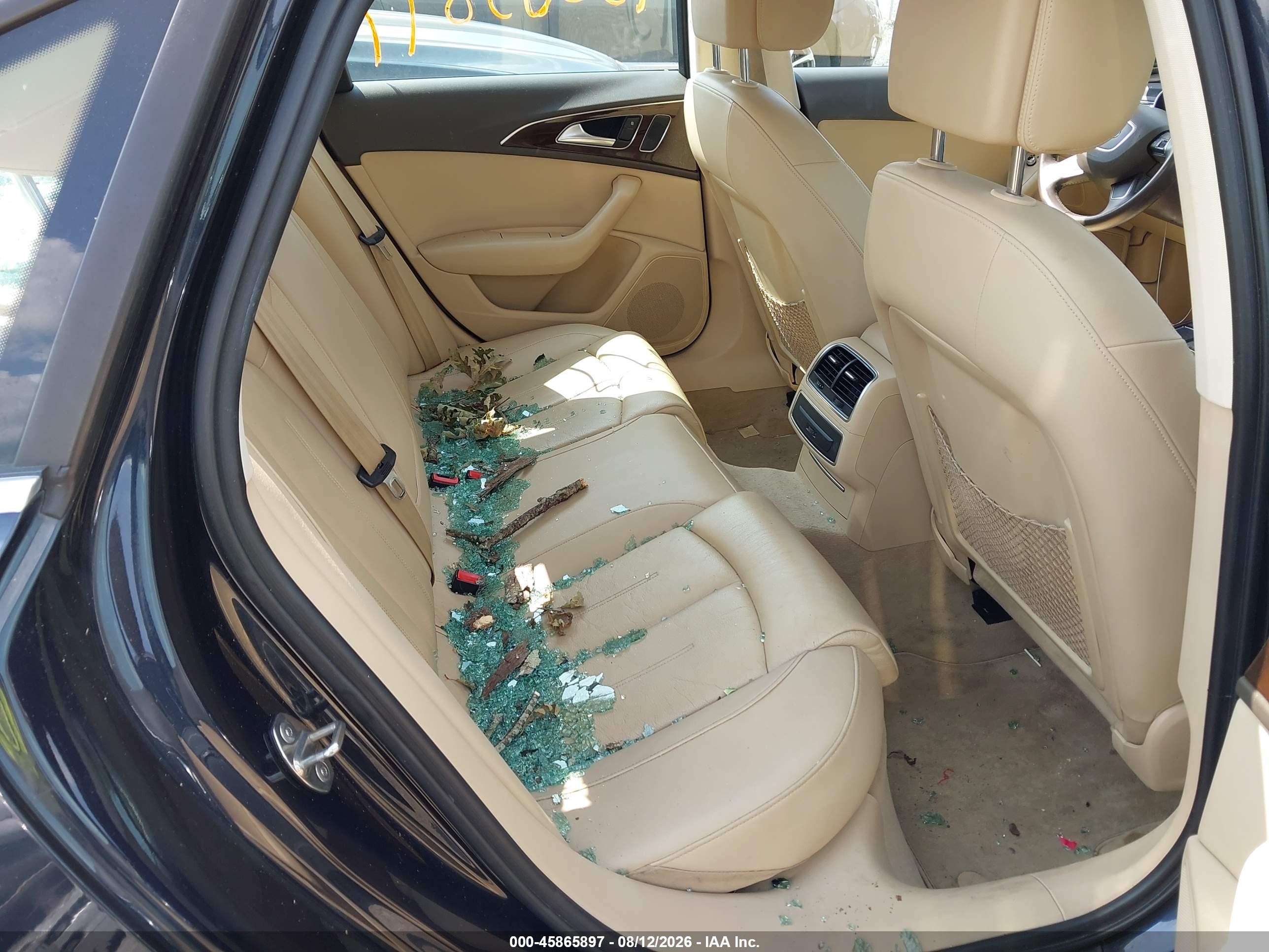 2012 Audi A6 2.0t Premium Plus Dark Blue vin: WAUDFAFC4CN168154