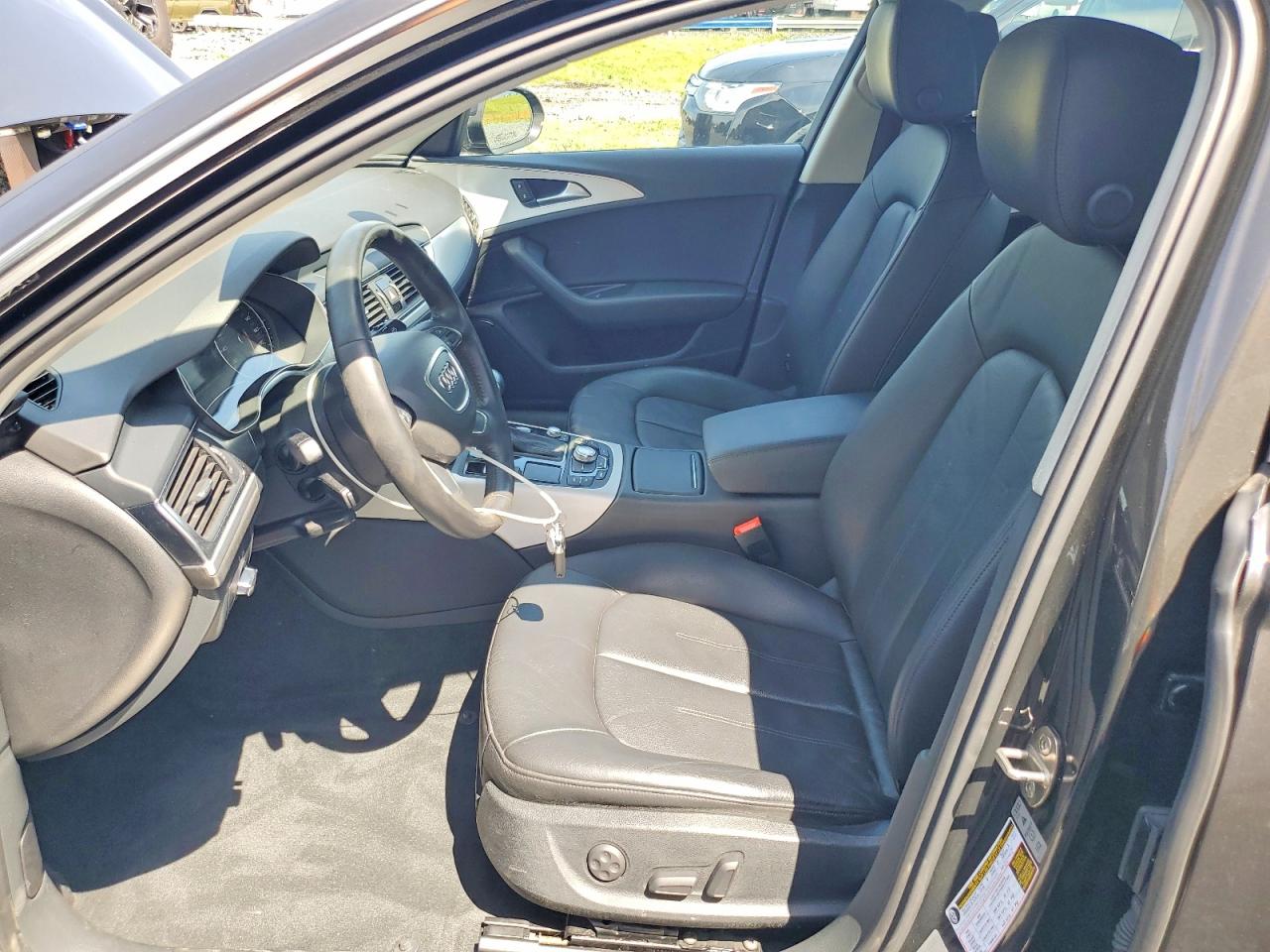 2014 Audi A6 Premium Plus Gray vin: WAUDFAFC4EN131656