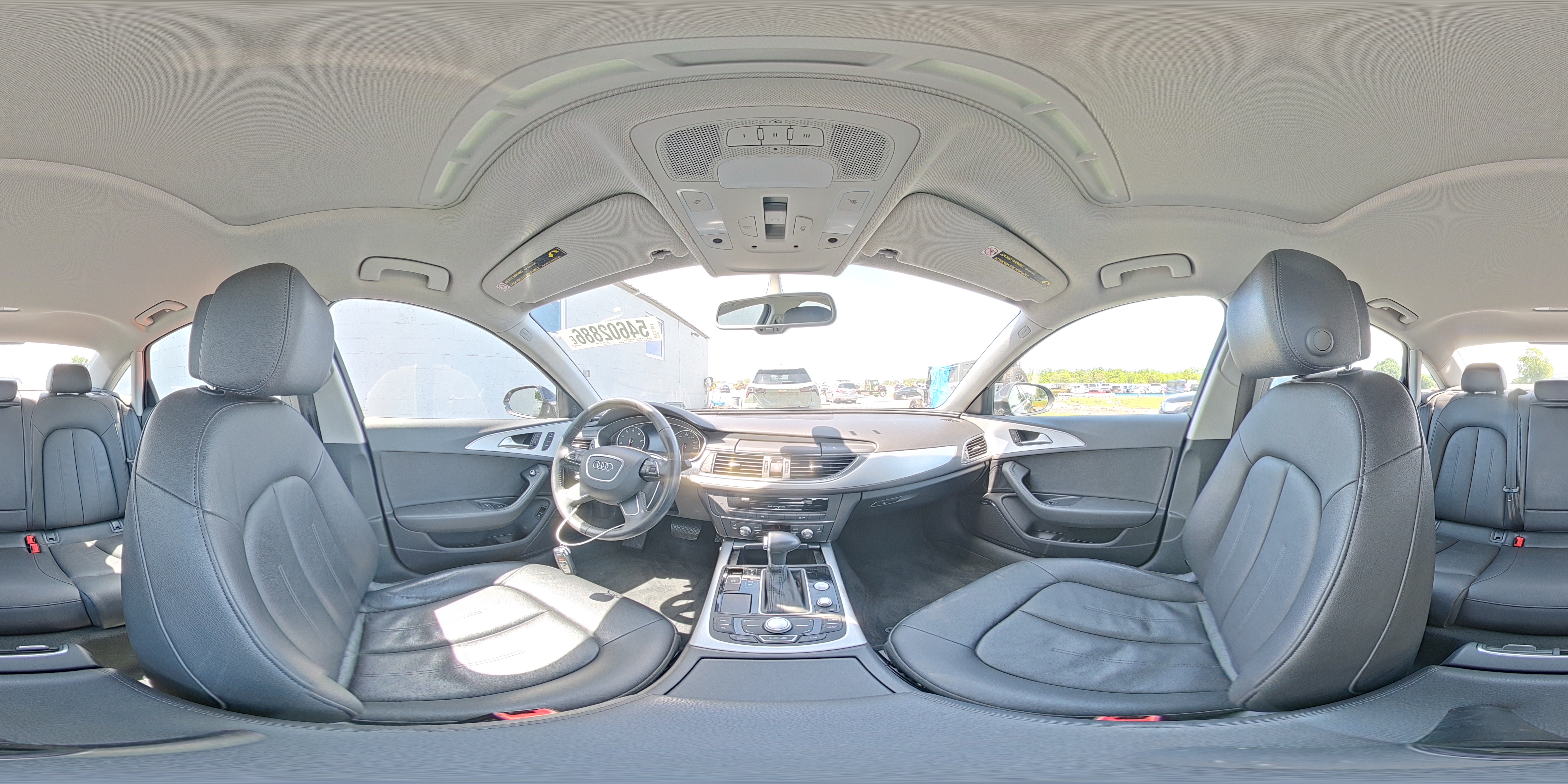 2014 Audi A6 Premium Plus Gray vin: WAUDFAFC4EN131656
