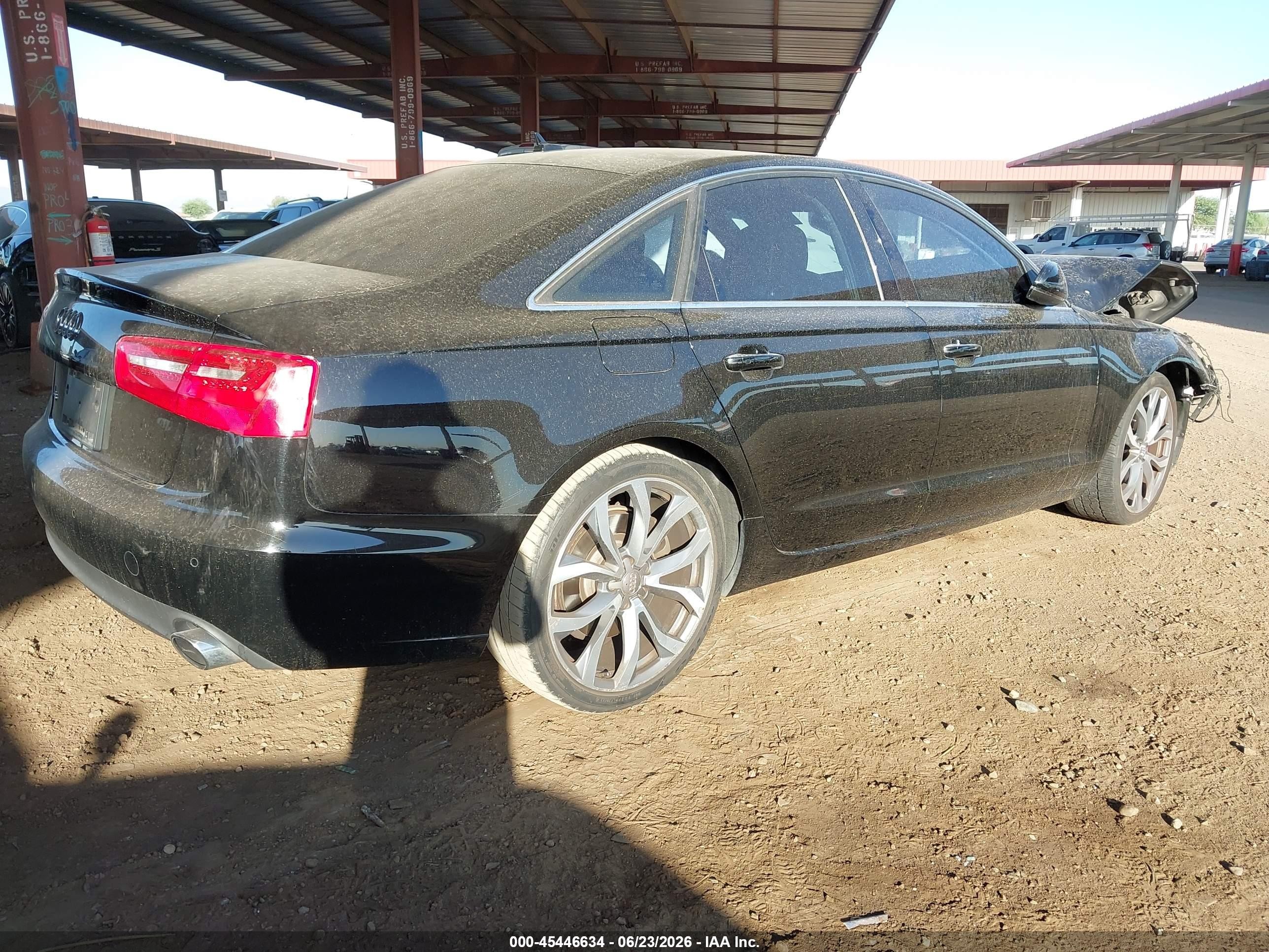 2014 Audi A6 2.0t Premium Black vin: WAUDFAFC5EN136932
