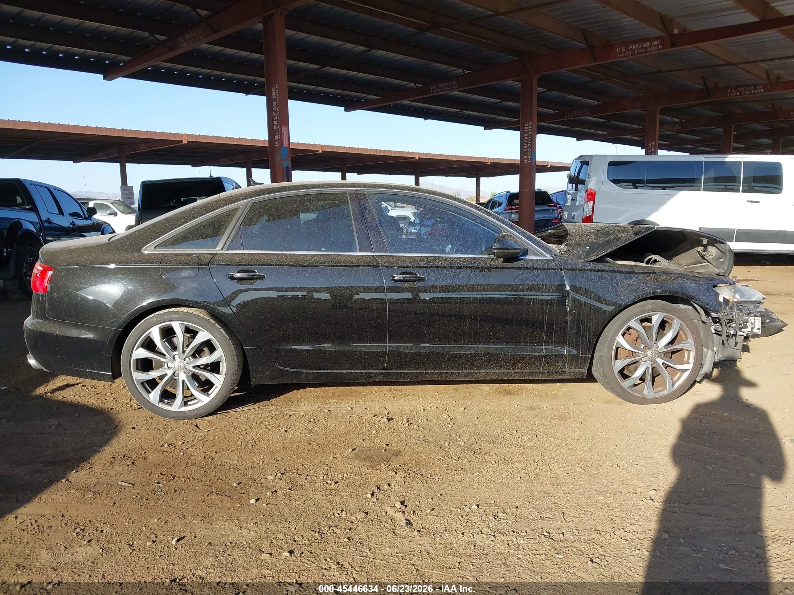 2014 Audi A6 2.0t Premium Black vin: WAUDFAFC5EN136932