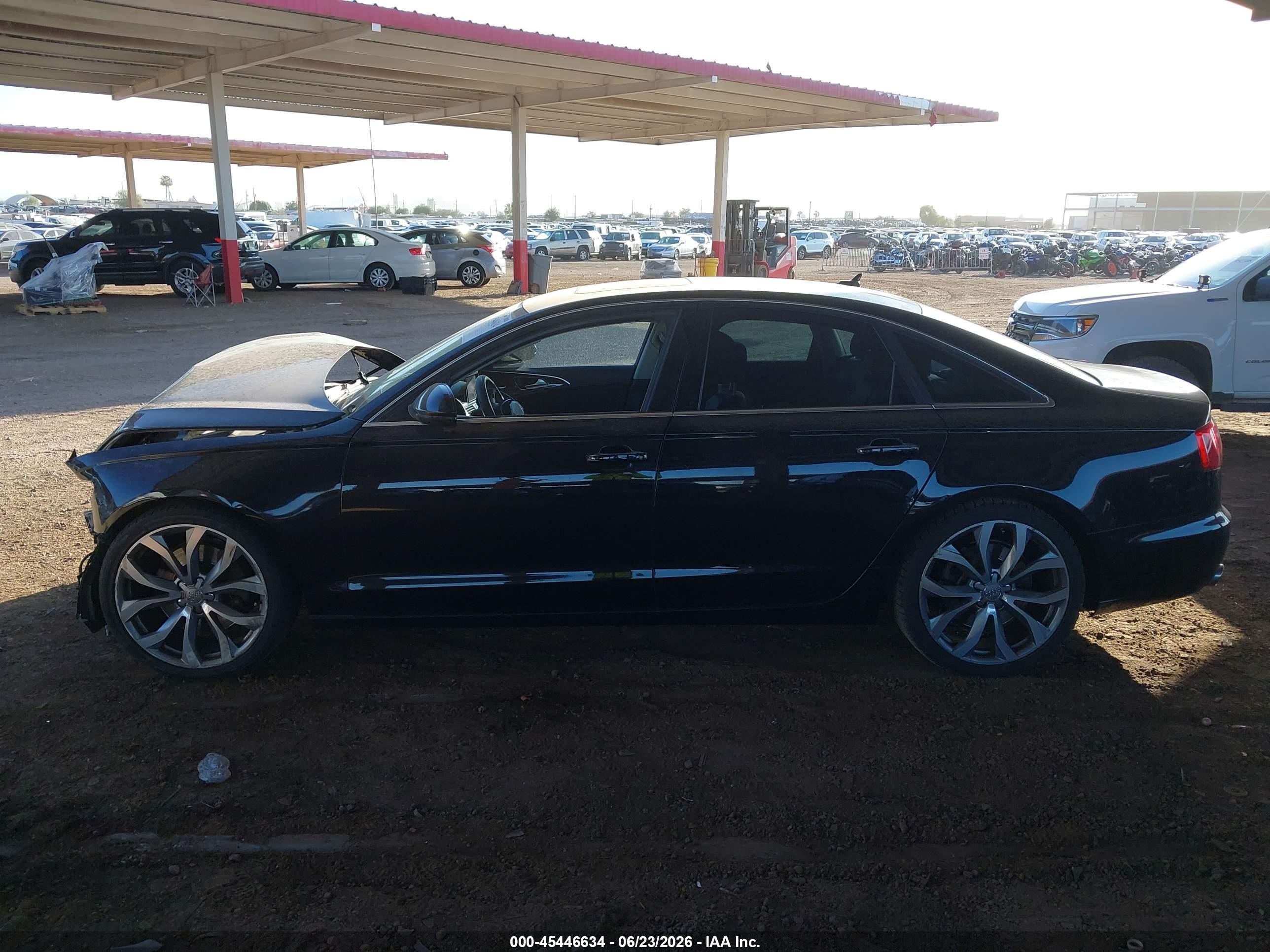 2014 Audi A6 2.0t Premium Black vin: WAUDFAFC5EN136932