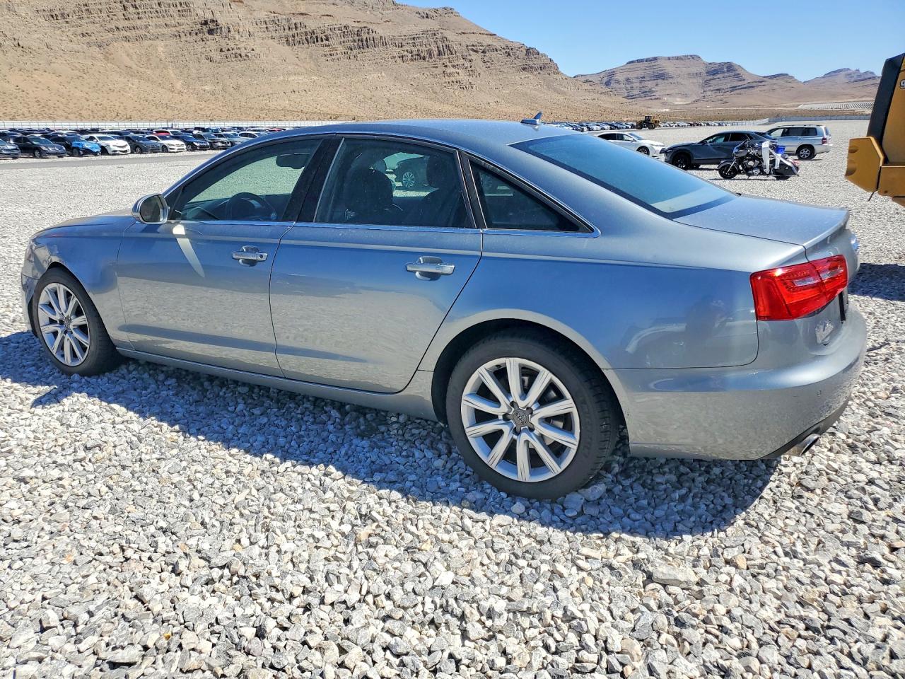 2013 Audi A6 Premium Plus Silver vin: WAUDFAFC6DN022128