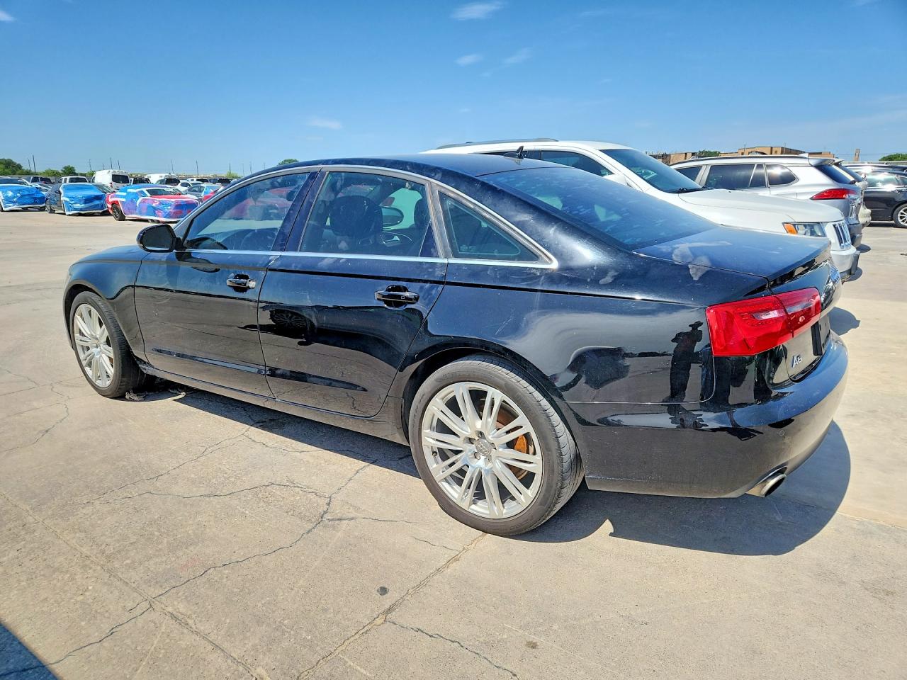 2013 Audi A6 Premium Plus Black vin: WAUDFAFC6DN152409