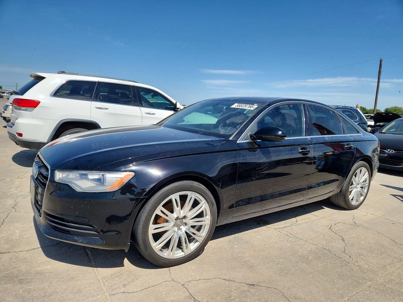 2013 Audi A6 Premium Plus Black vin: WAUDFAFC6DN152409
