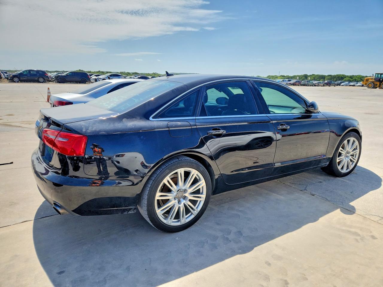 2013 Audi A6 Premium Plus Black vin: WAUDFAFC6DN152409