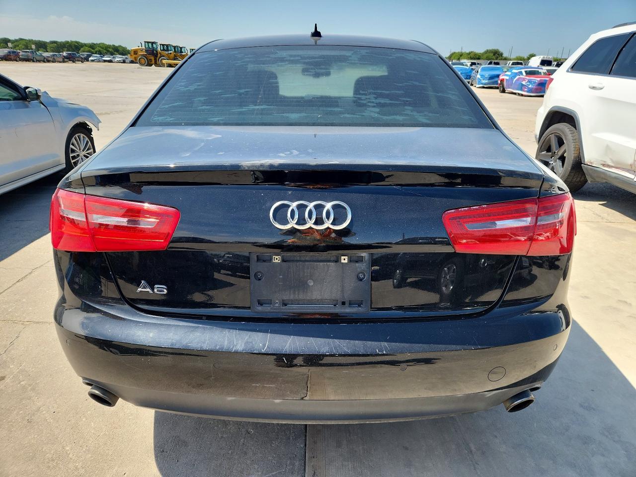 2013 Audi A6 Premium Plus Black vin: WAUDFAFC6DN152409