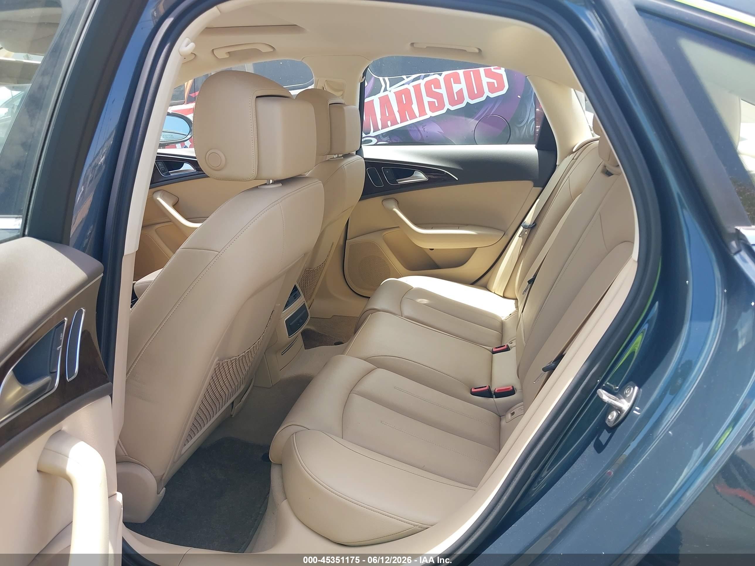 2015 Audi A6 2.0t Premium Blue vin: WAUDFAFC6FN007440