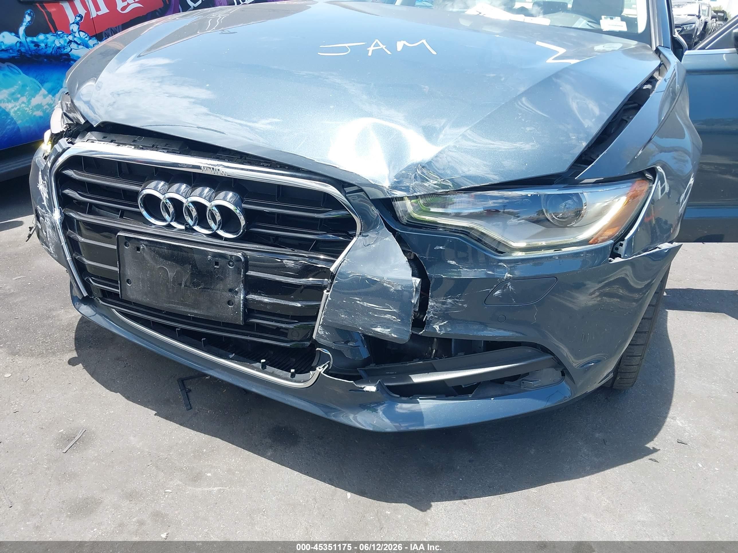 2015 Audi A6 2.0t Premium Blue vin: WAUDFAFC6FN007440