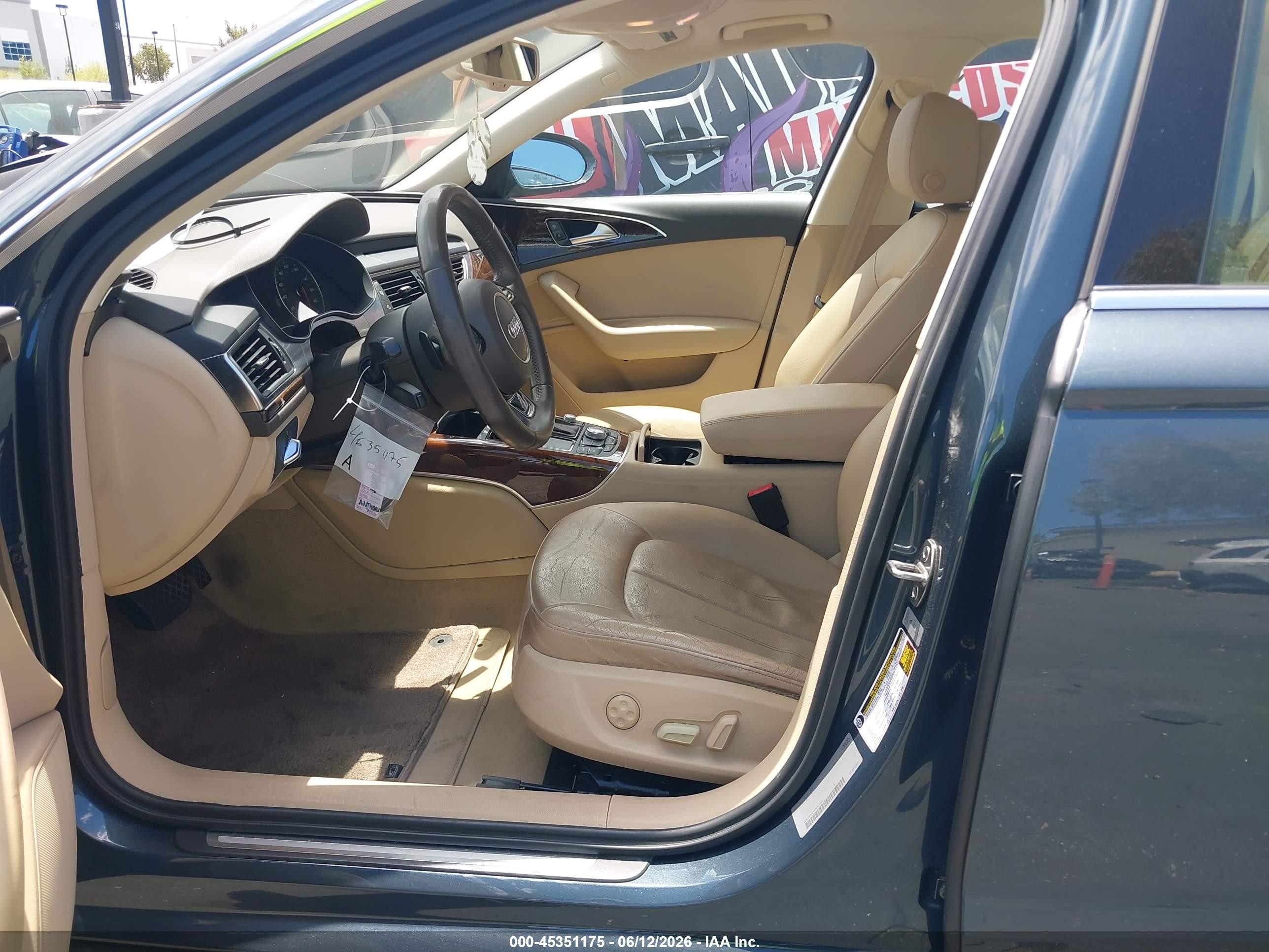 2015 Audi A6 2.0t Premium Blue vin: WAUDFAFC6FN007440